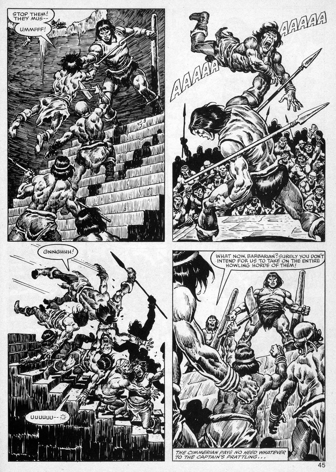 Read online The Savage Sword Of Conan comic -  Issue #100 - 41
