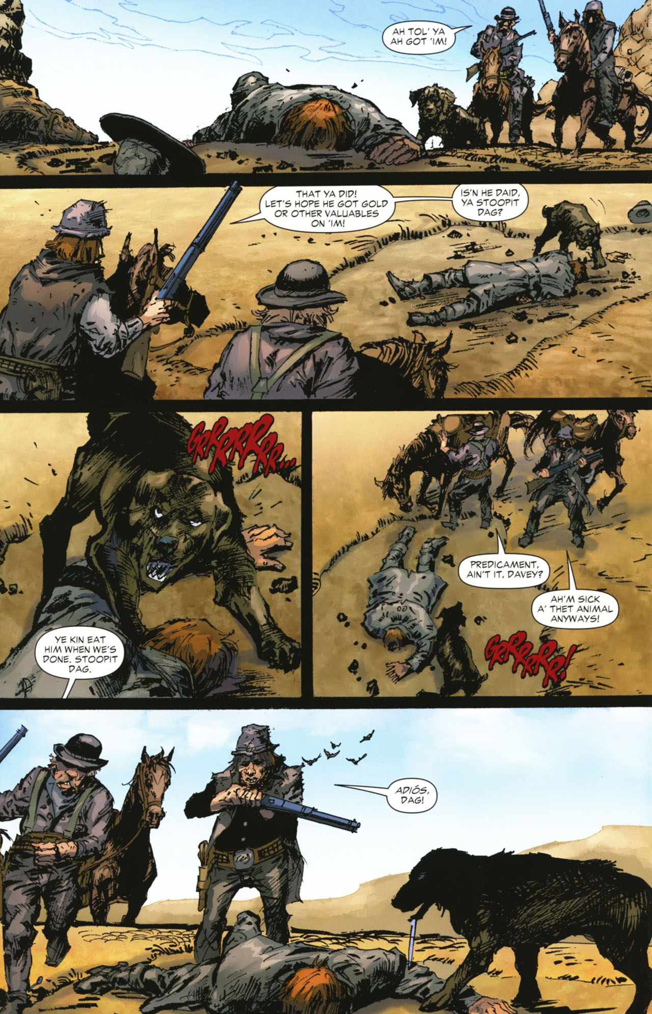 Read online Jonah Hex: No Way Back comic -  Issue # TPB - 22