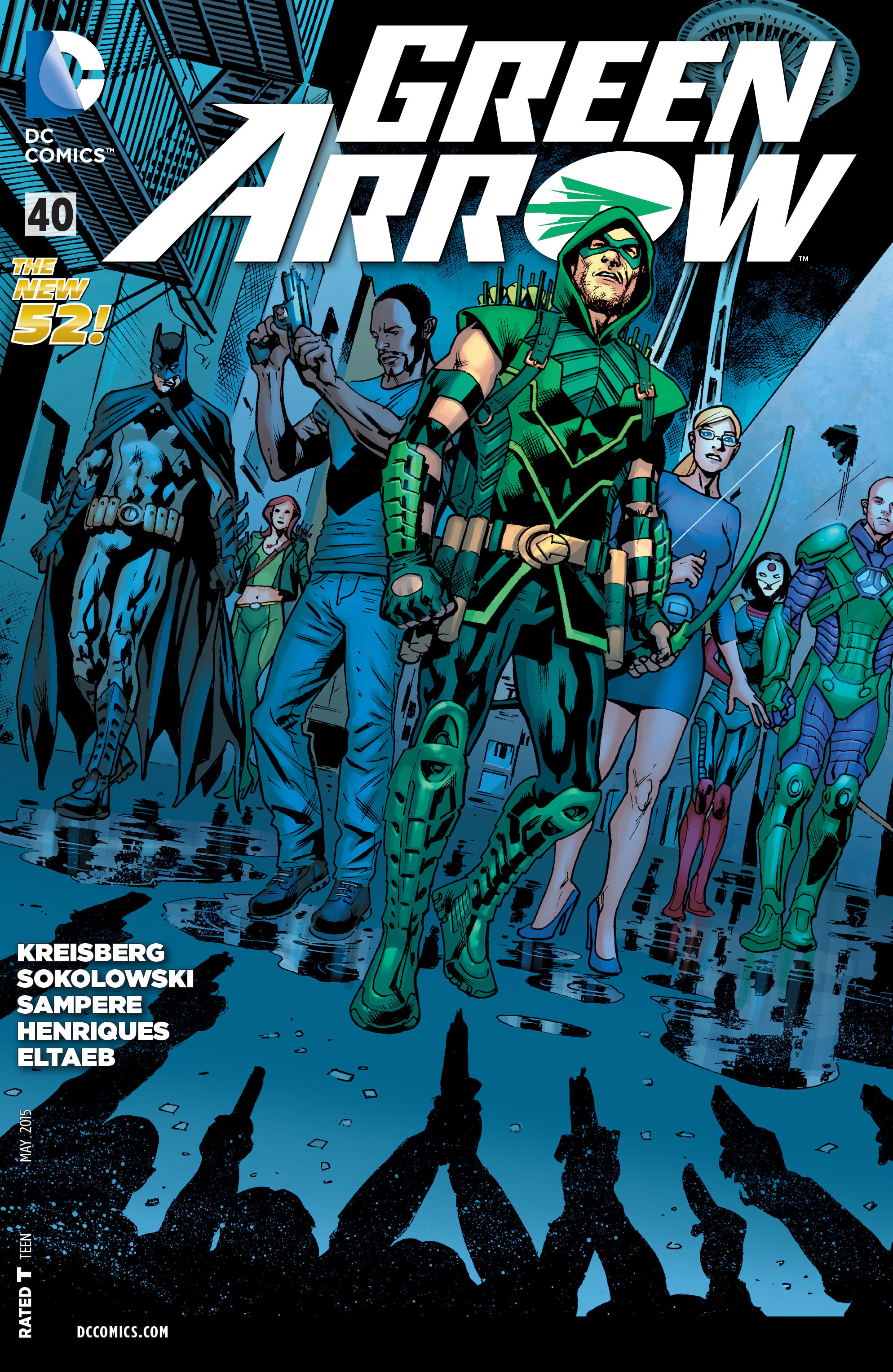 Read online Green Arrow (2011) comic -  Issue #40 - 1