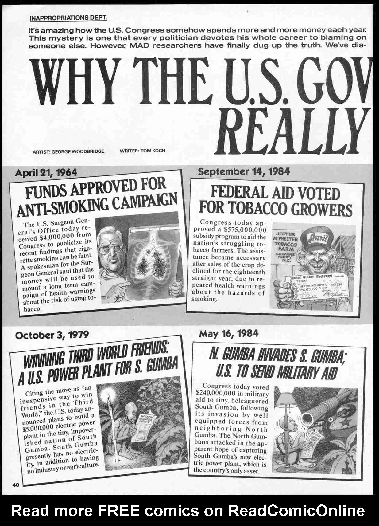 Read online MAD comic -  Issue #272 - 41