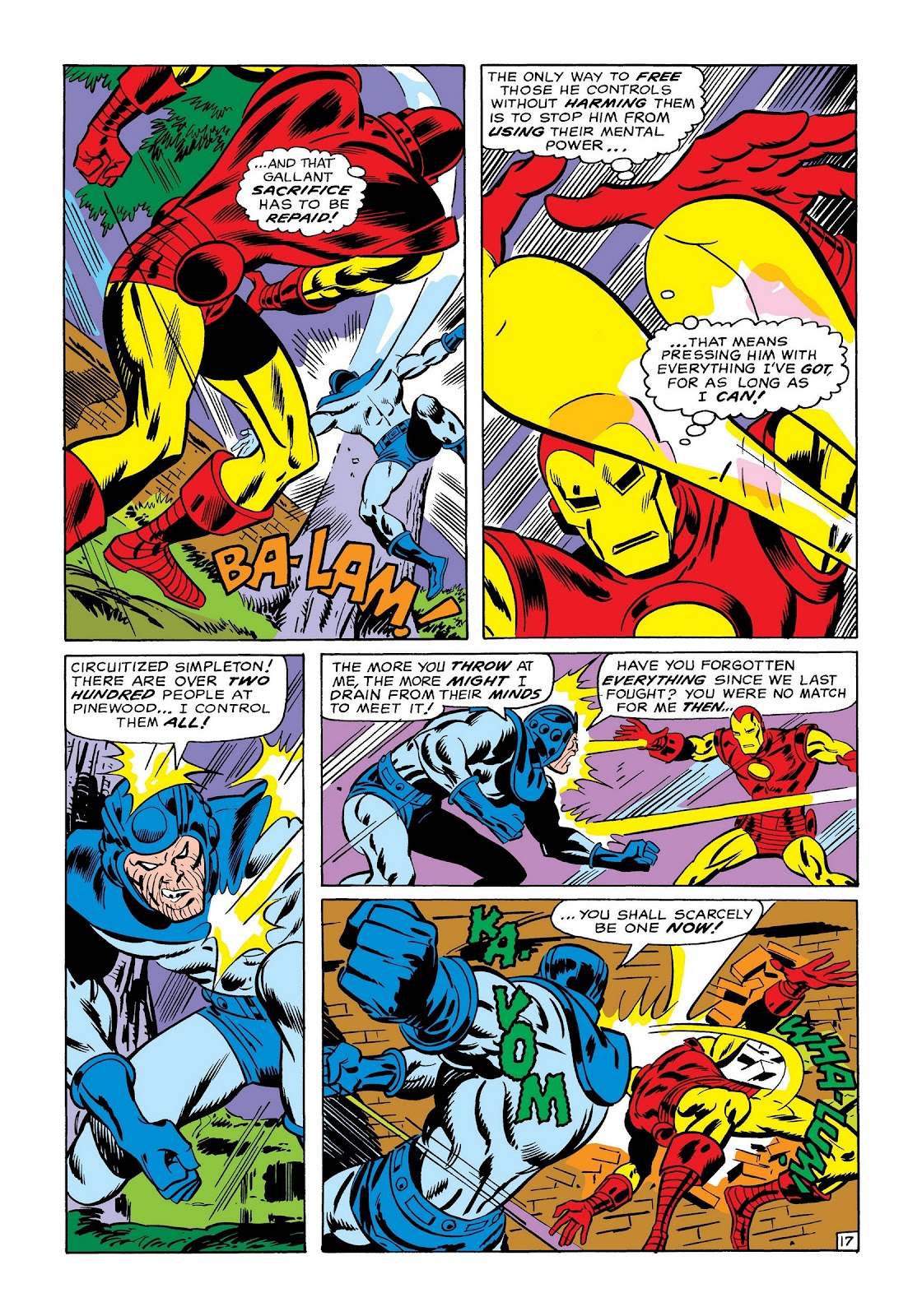 Read online Marvel Masterworks: The Invincible Iron Man comic -  Issue # TPB 7 (Part 1) - 65