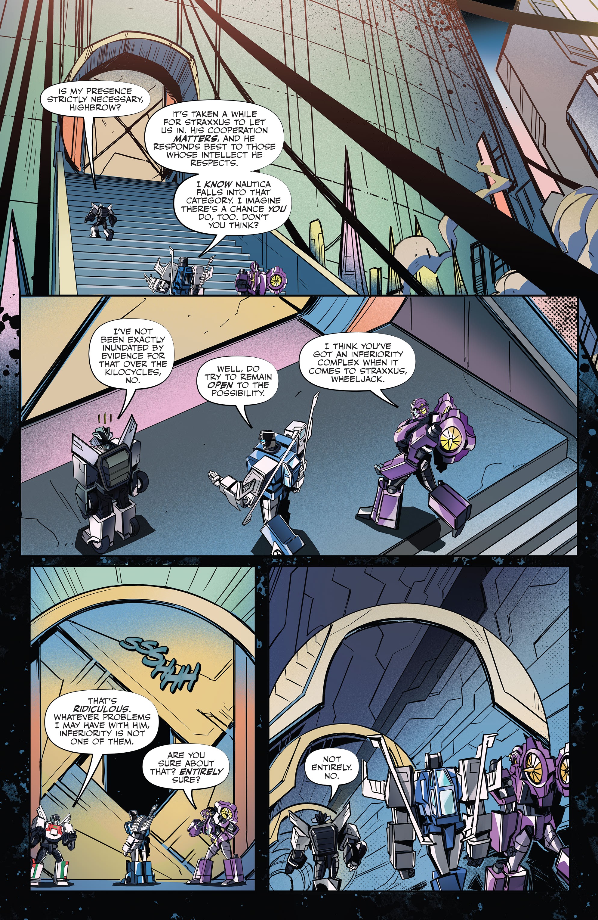 Read online Transformers: Escape comic -  Issue #4 - 7