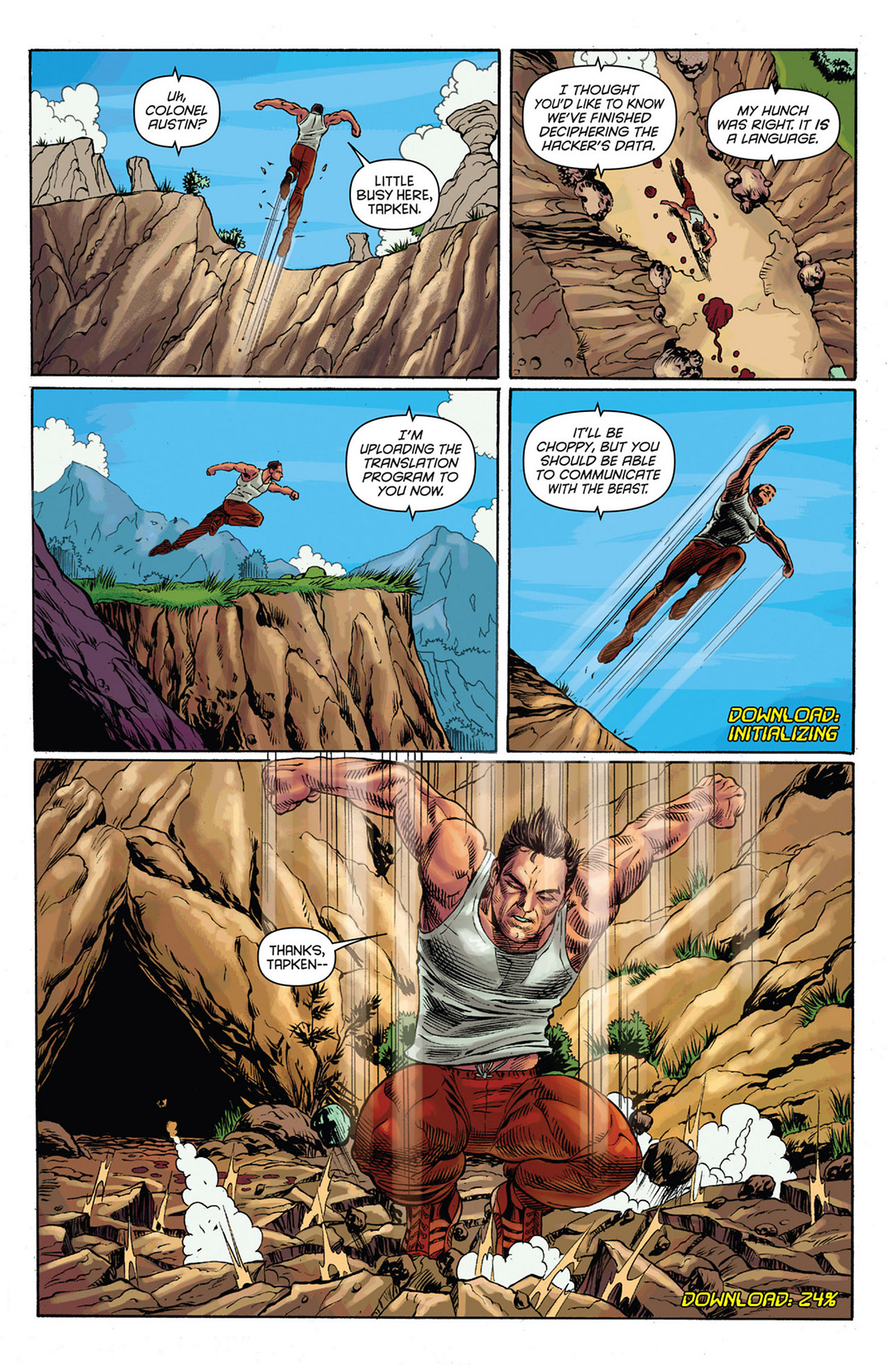Read online Bionic Man comic -  Issue #13 - 17
