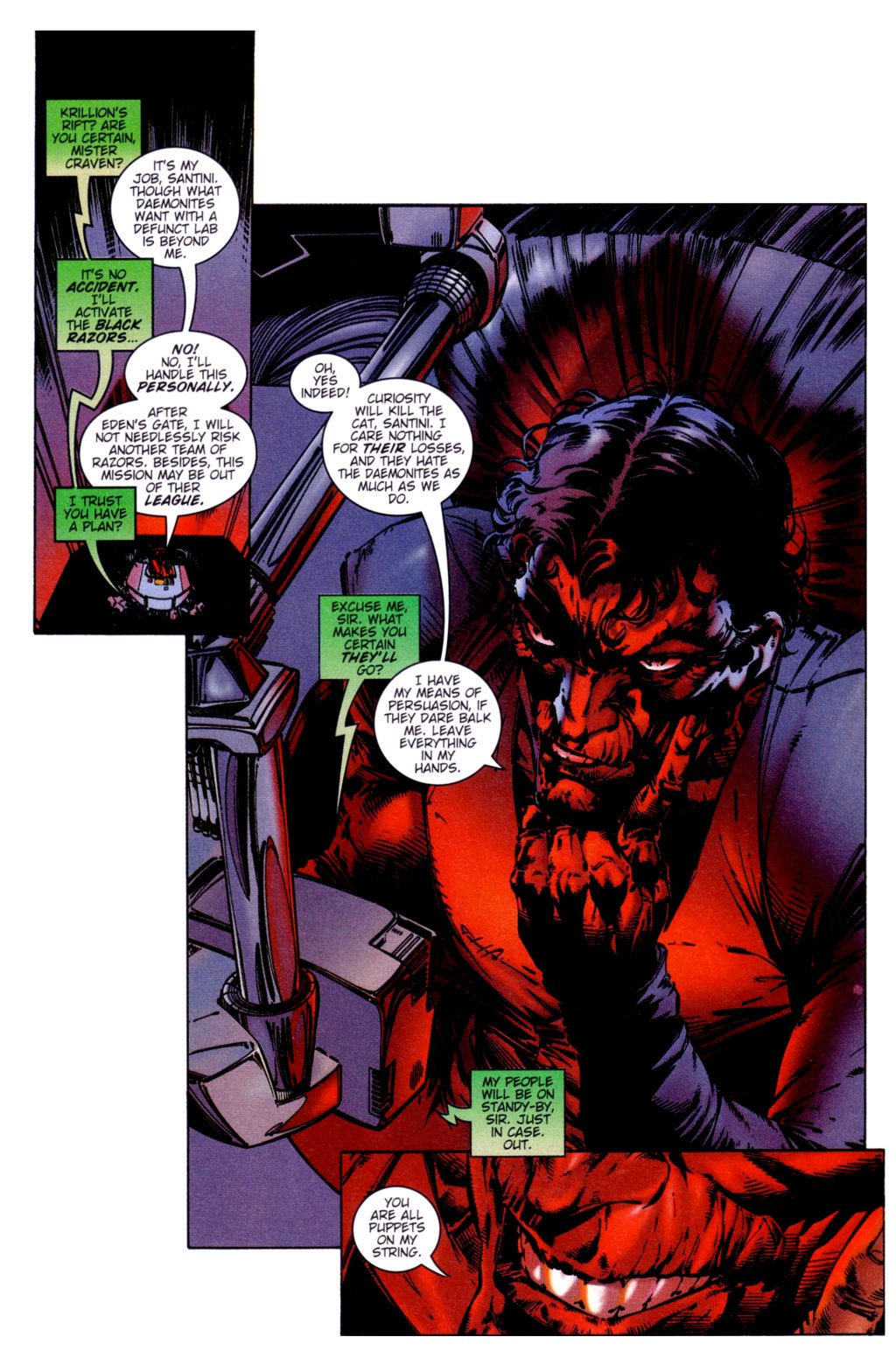 Read online Wetworks comic -  Issue #4 - 10