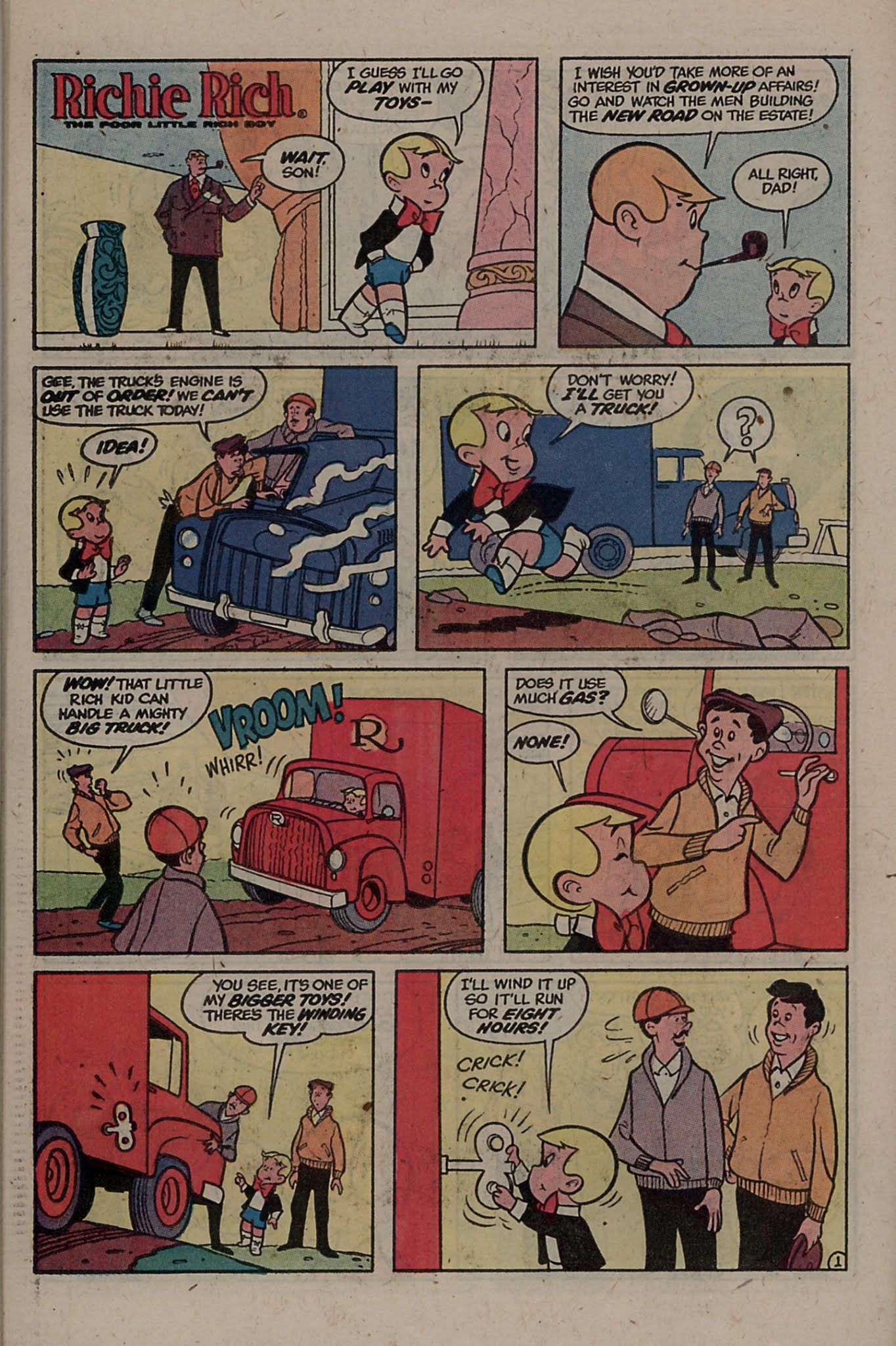 Read online Richie Rich & Dollar the Dog comic -  Issue #5 - 34
