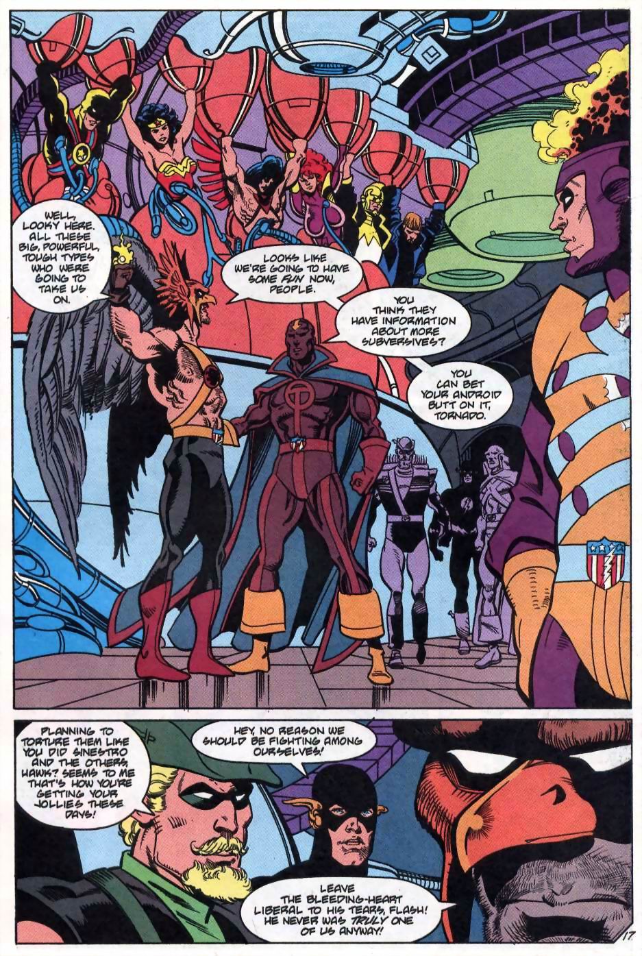 Read online Justice League America comic -  Issue #74 - 18