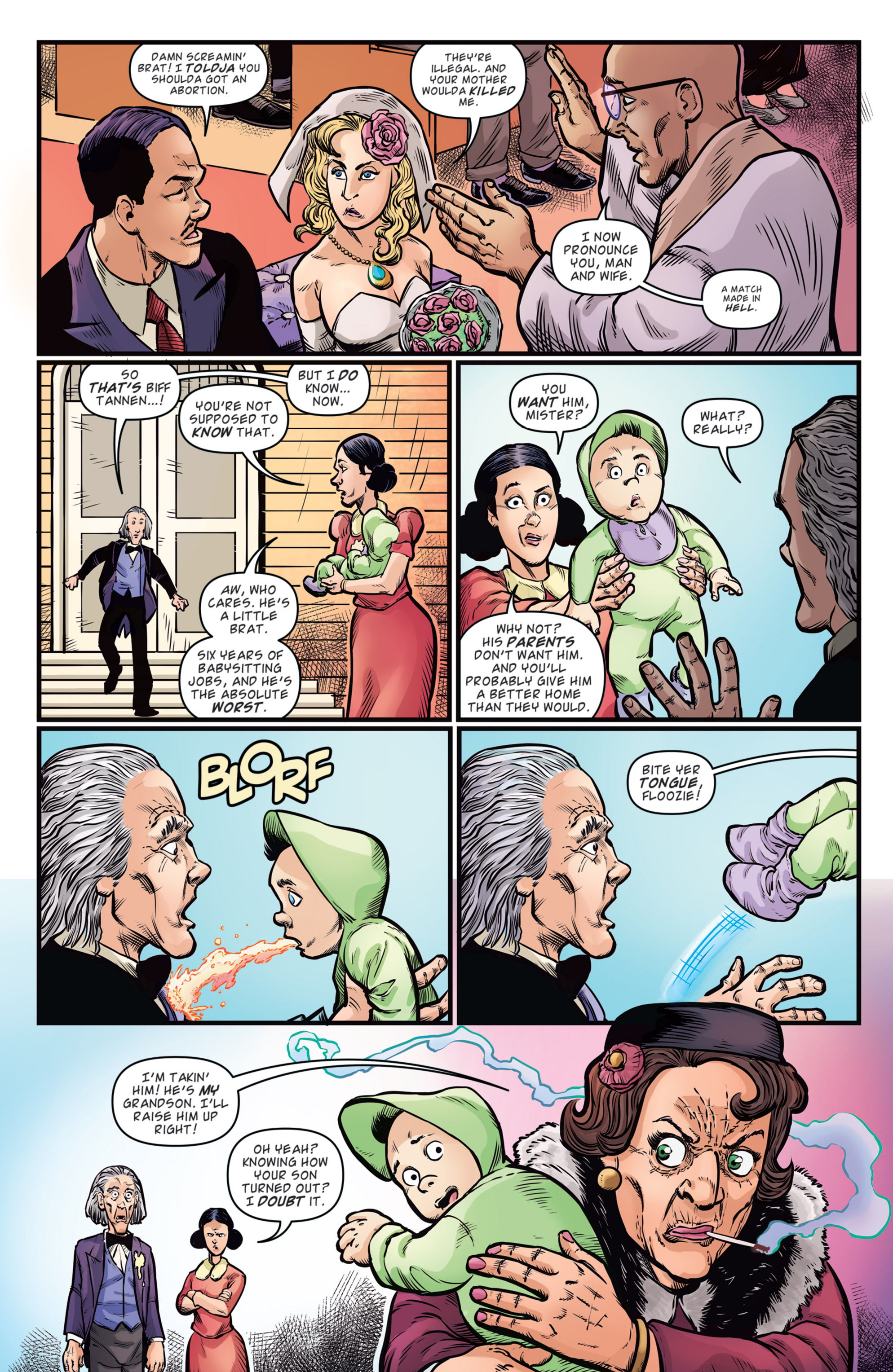 Read online Back to the Future: Biff to the Future comic -  Issue #5 - 19