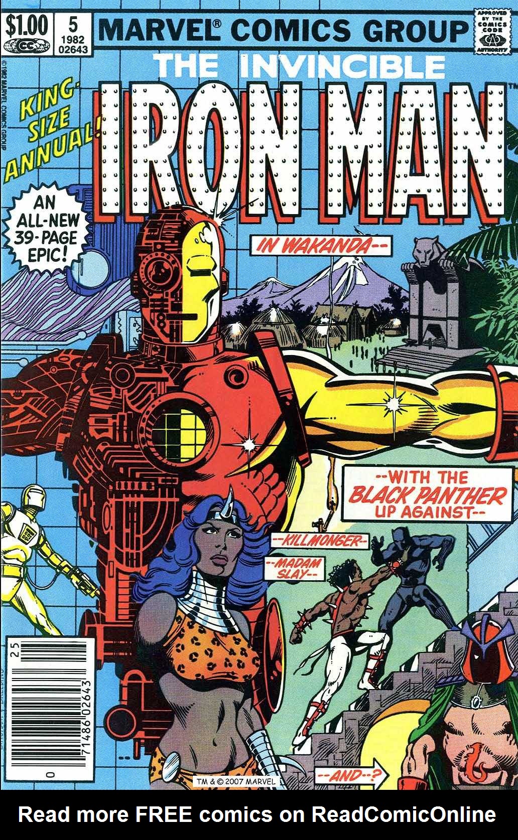 Read online Iron Man (1968) comic -  Issue # Annual 5 - 1