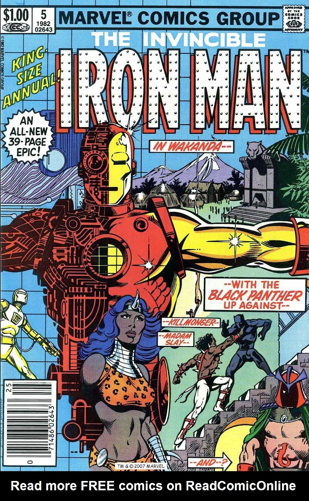 Iron Man (1968) issue Annual 5 - Page 1