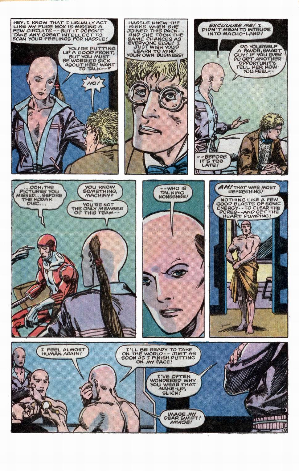 Machine Man (1984) issue 3 - Page 9