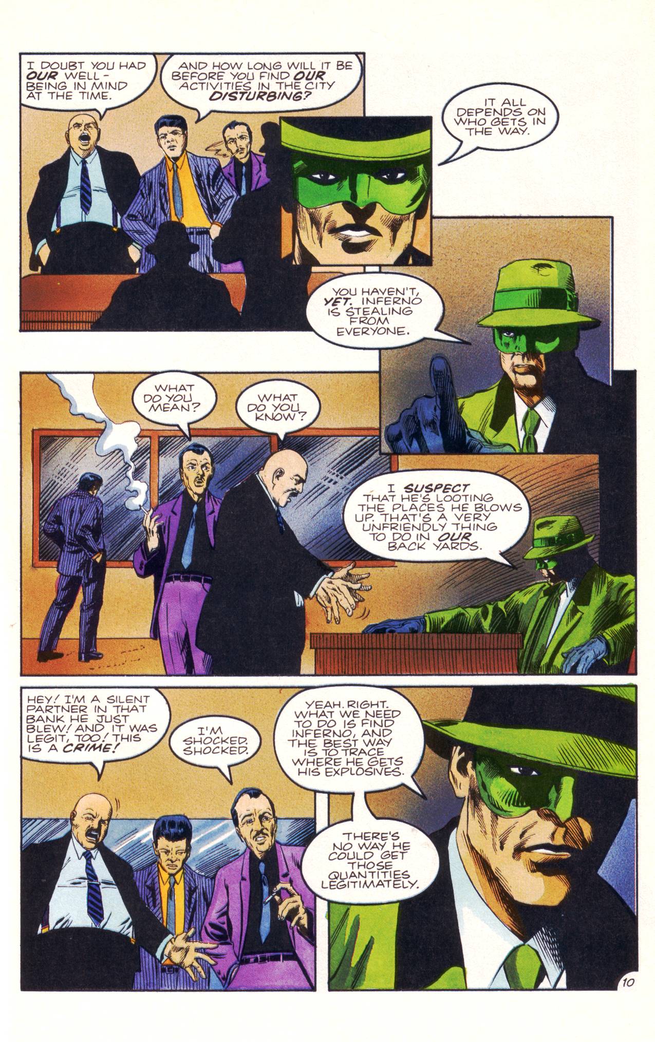 Read online Tales of the Green Hornet (1992) comic -  Issue #3 - 11