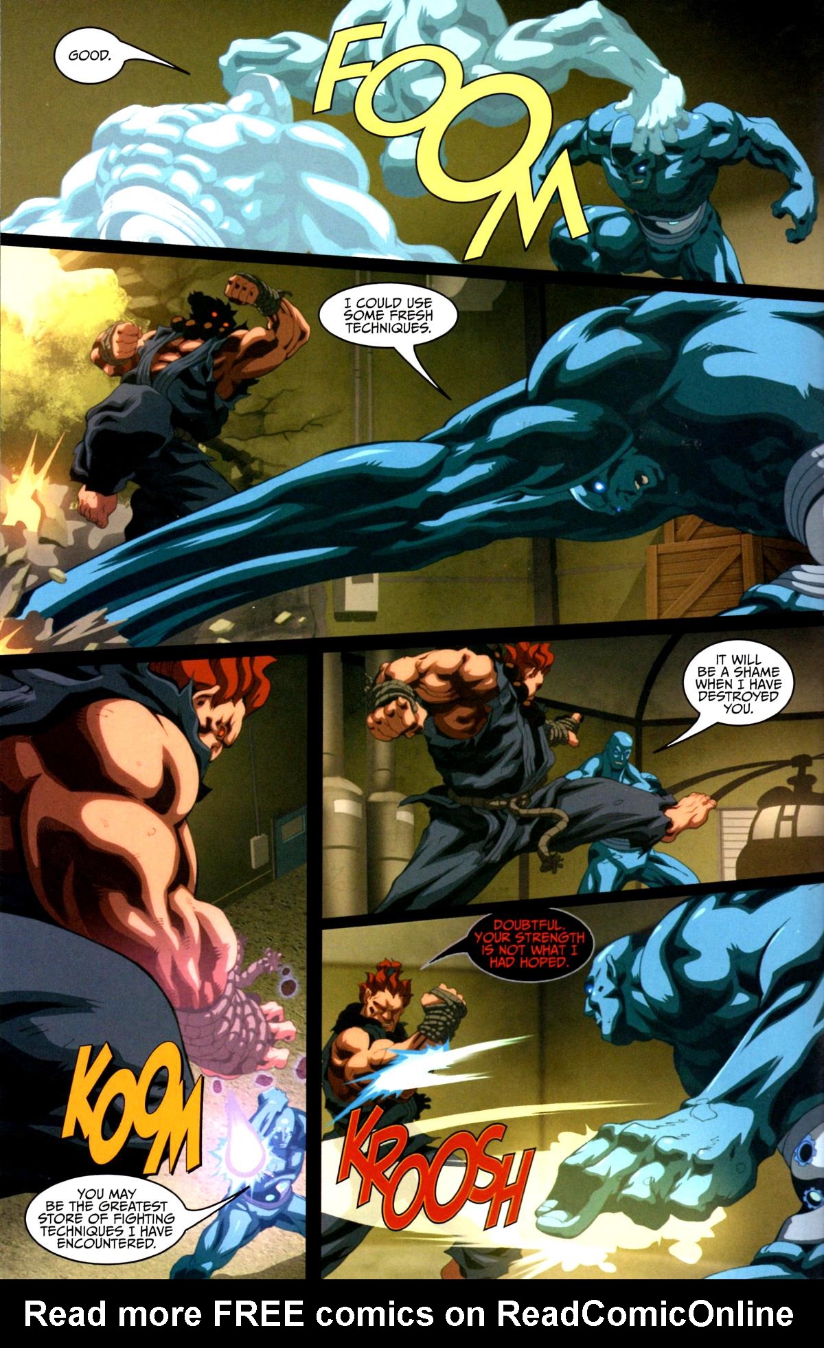 Read online Street Fighter IV comic -  Issue #4 - 14