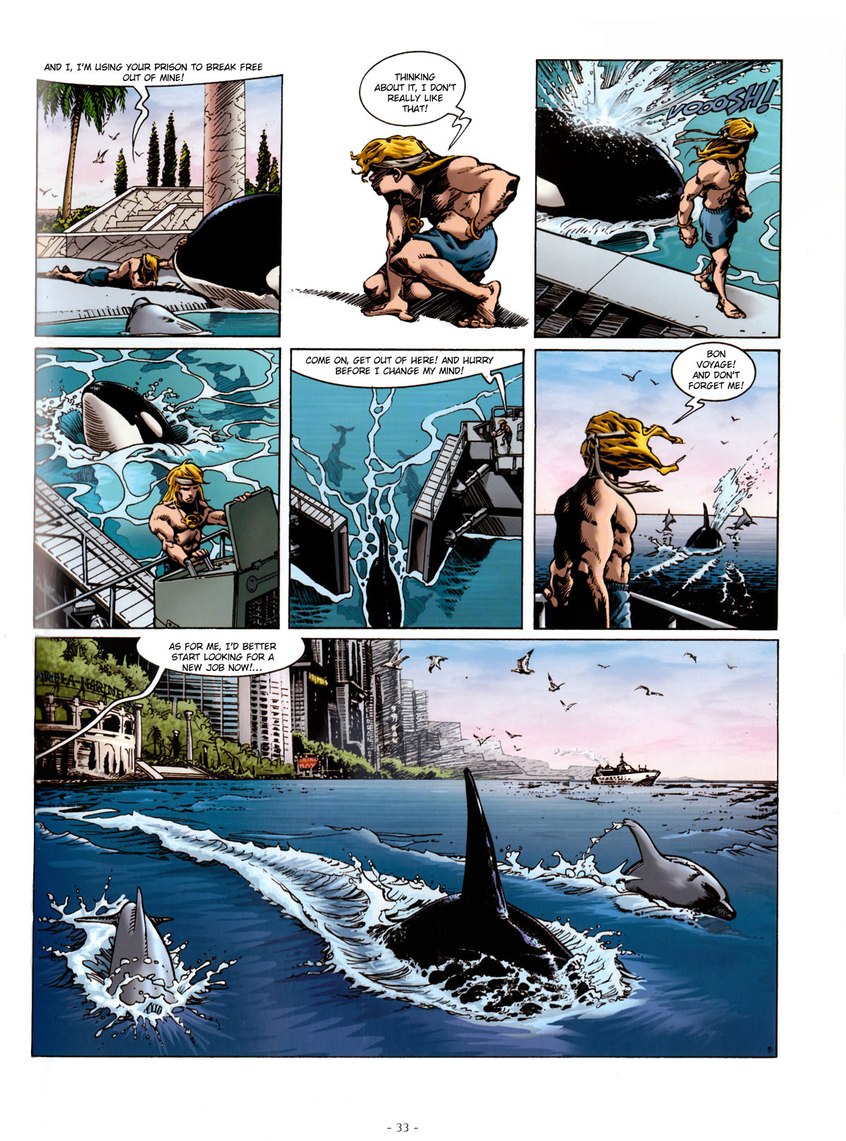 Read online Aquablue comic -  Issue #2 - 34
