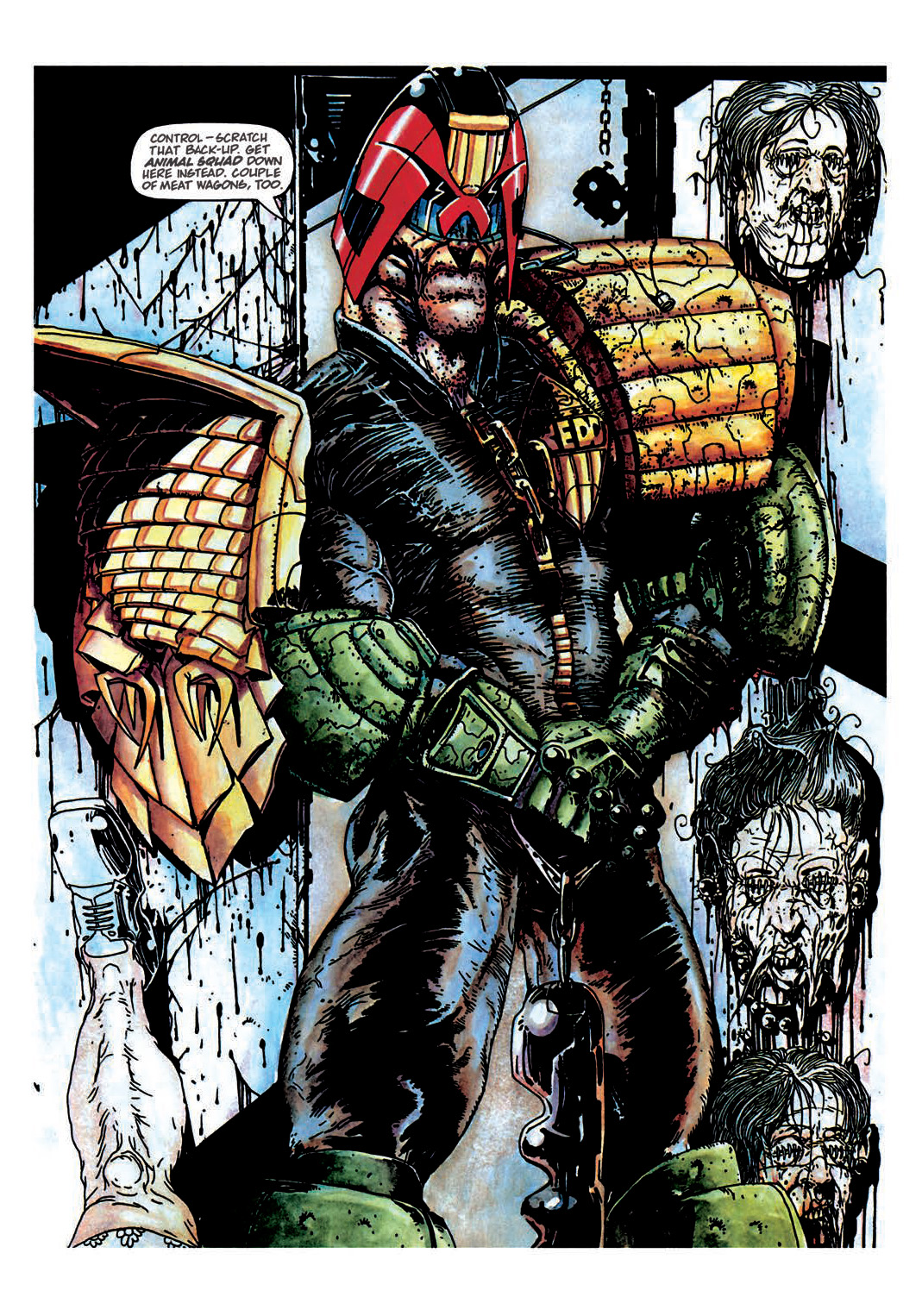 Read online Judge Dredd [Collections - Rebellion] comic -  Issue # TPB Judge Dredd - Heavy Metal Dredd - 89