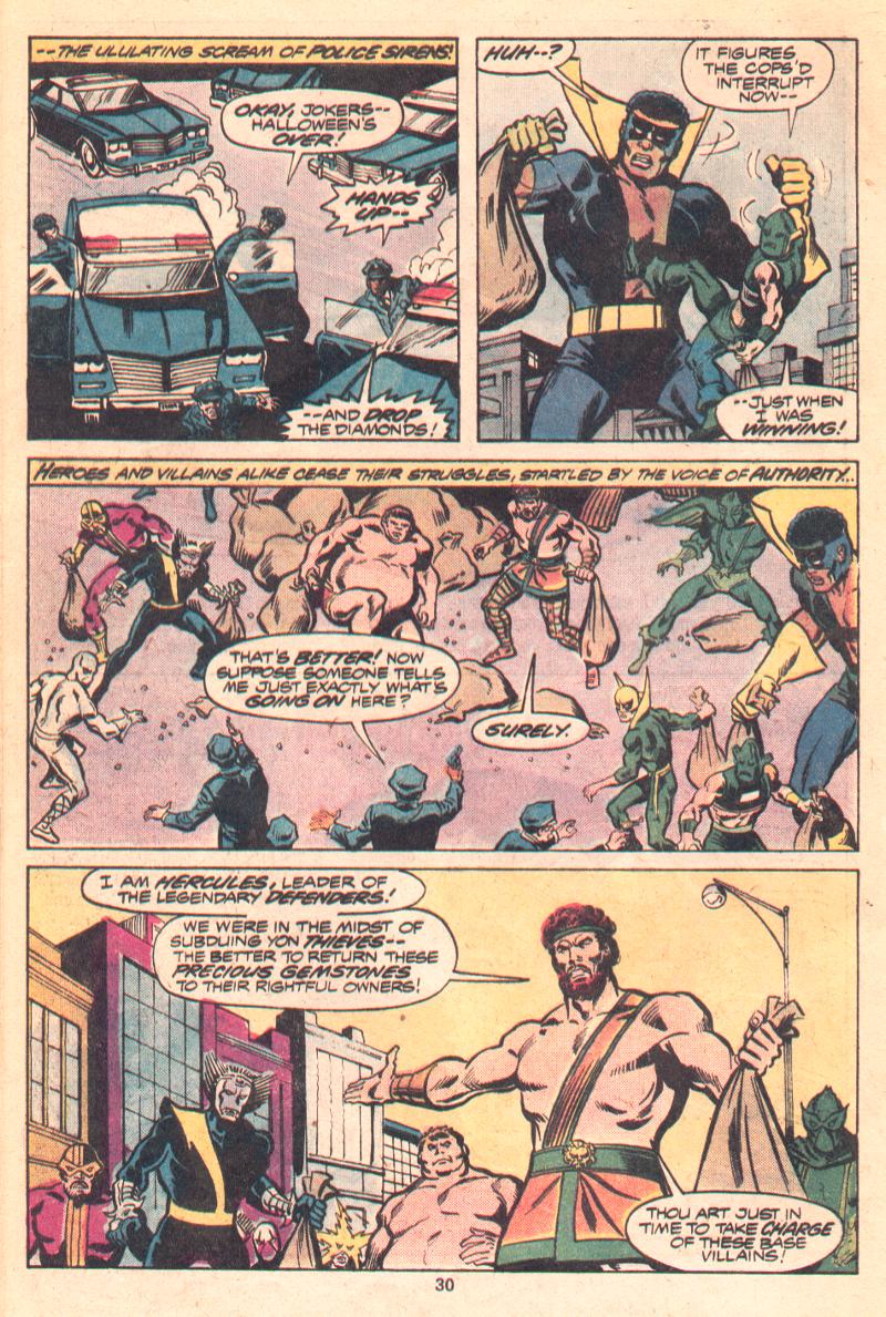 Read online The Defenders (1972) comic -  Issue #63 - 17