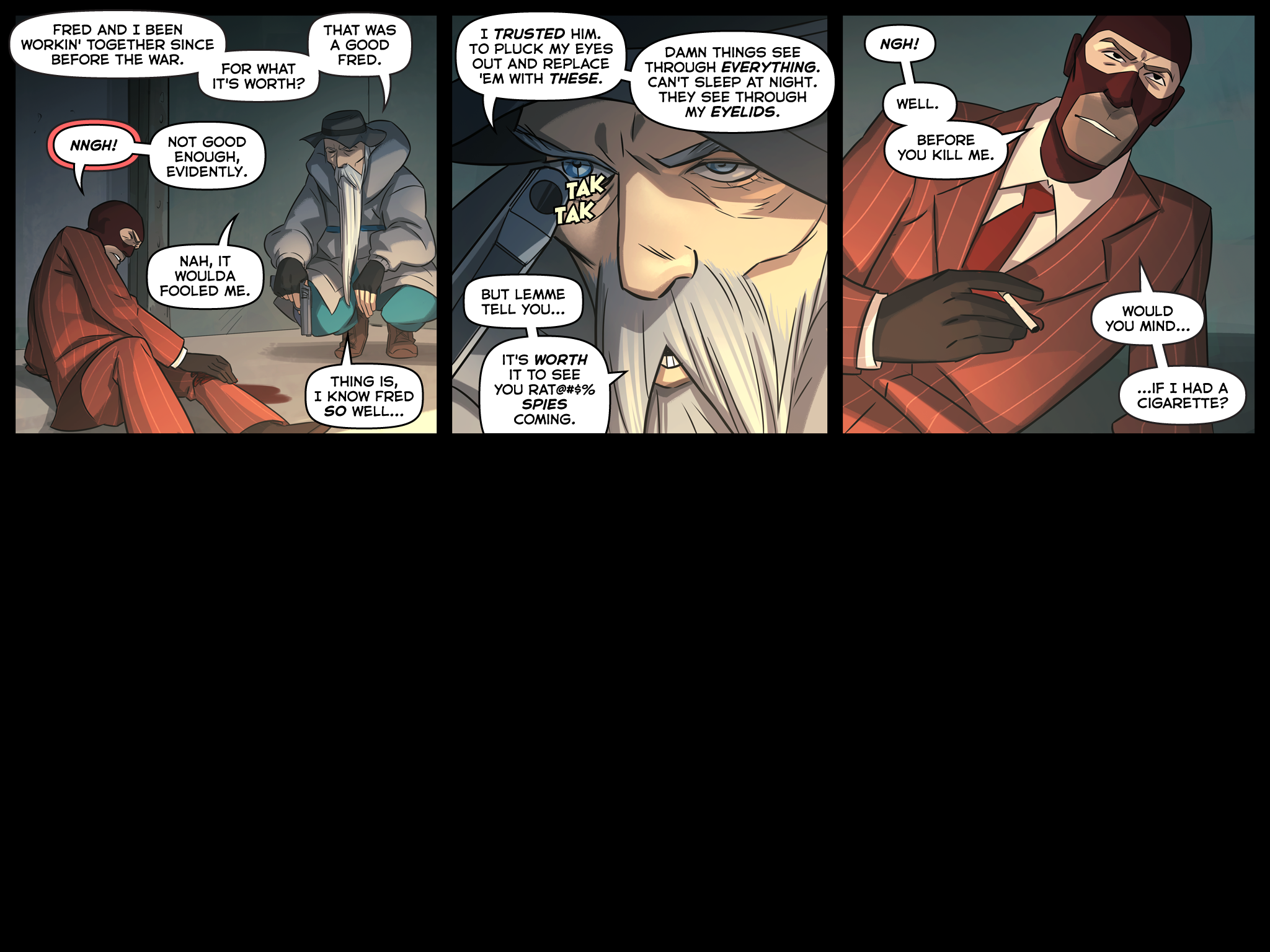 Read online Team Fortress 2 comic -  Issue #6 - 75