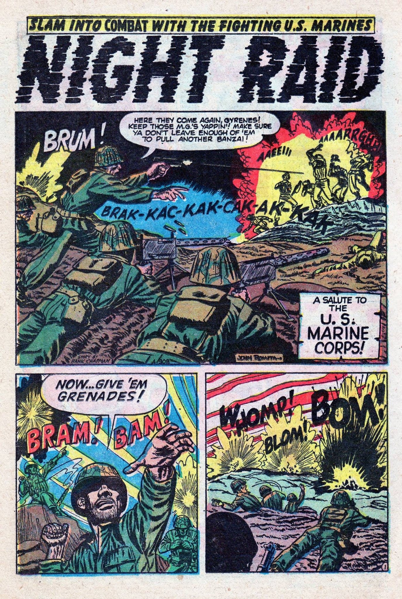 Read online Combat (1952) comic -  Issue #3 - 12