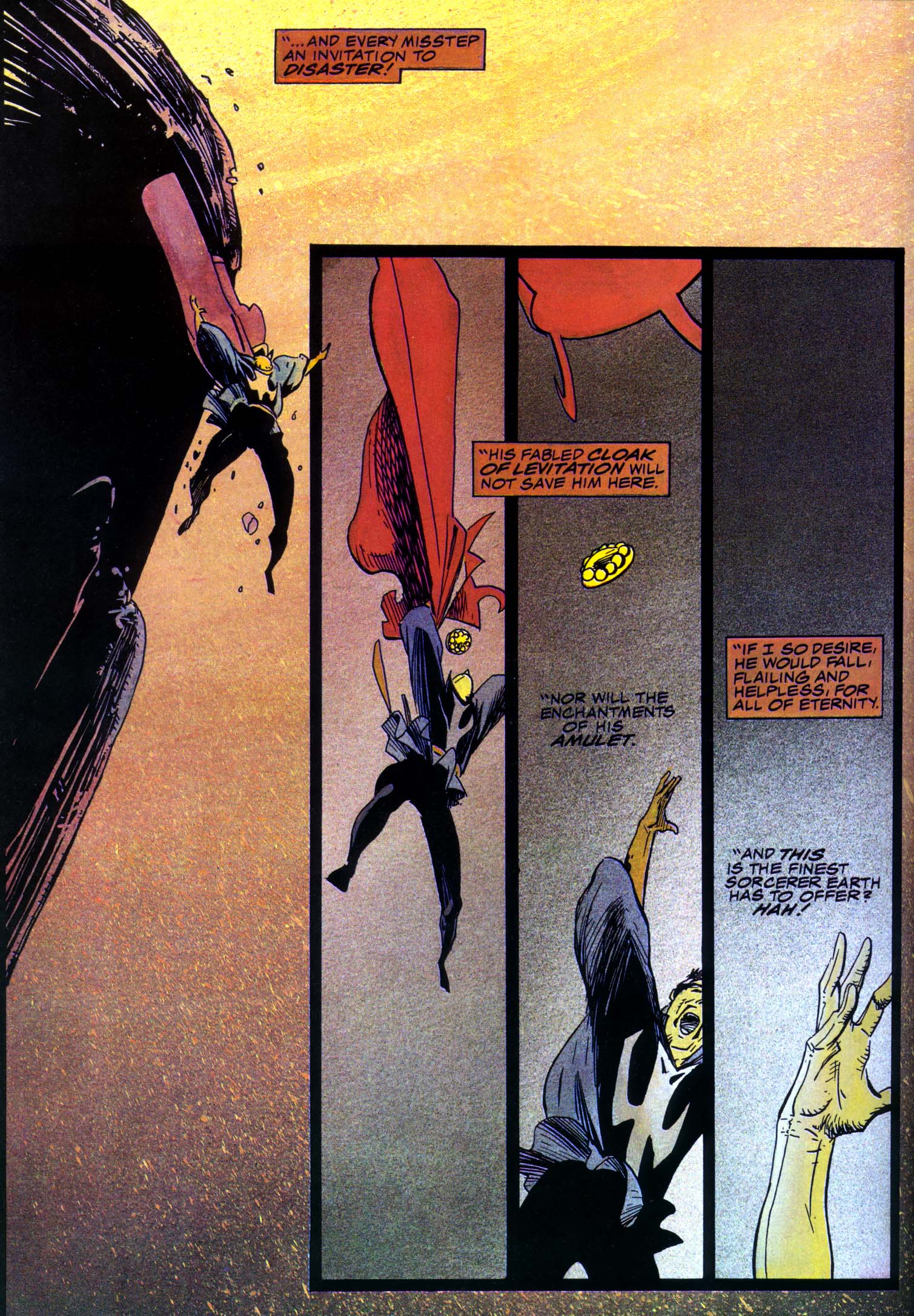 Read online Marvel Graphic Novel comic -  Issue #49 - Doctor Strange & Doctor Doom - Triumph & Torment - 53