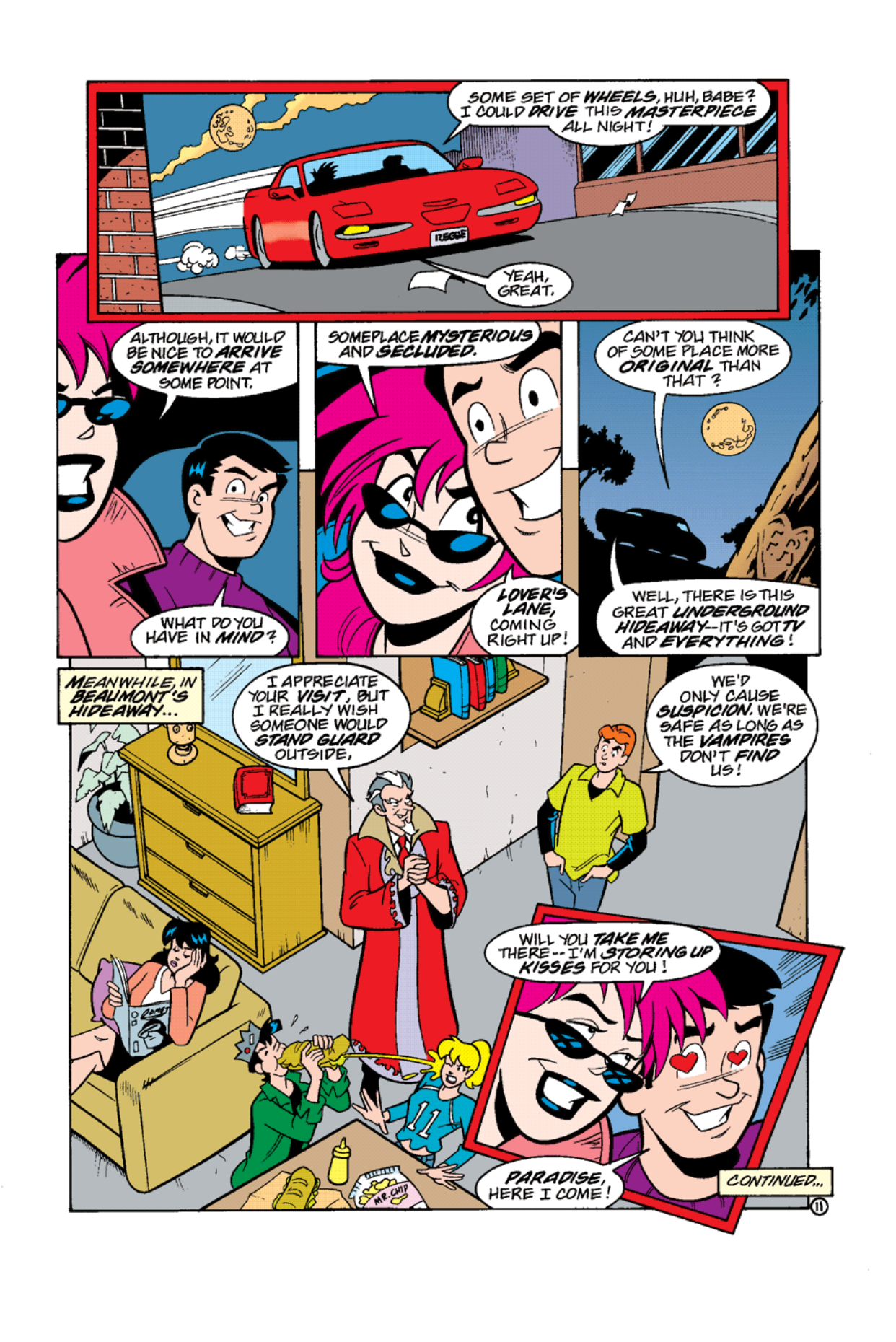 Read online Archie's Weird Mysteries comic -  Issue #12 - 13