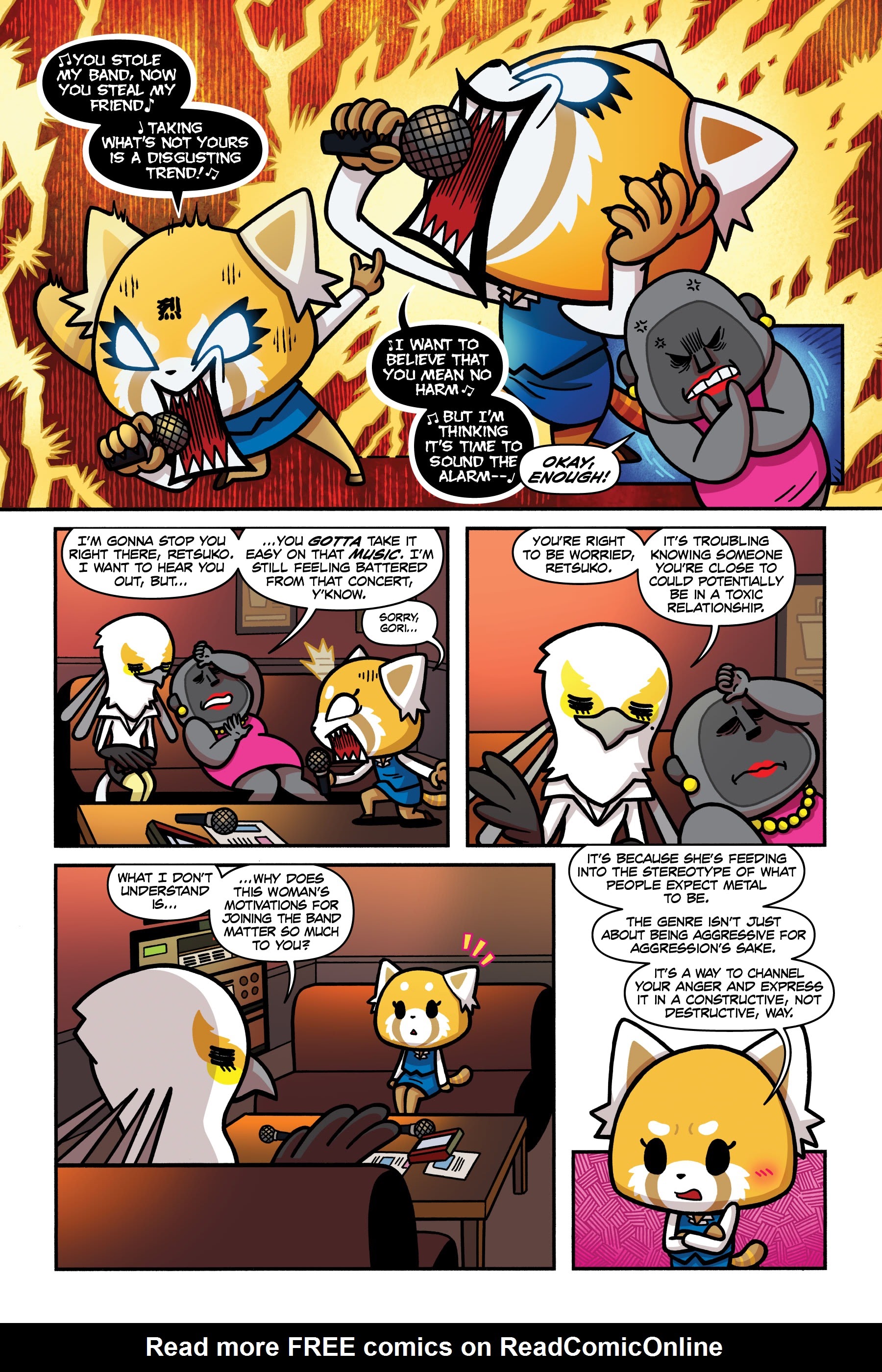 Read online Aggretsuko: Little Rei of Sunshine comic -  Issue # TPB - 43