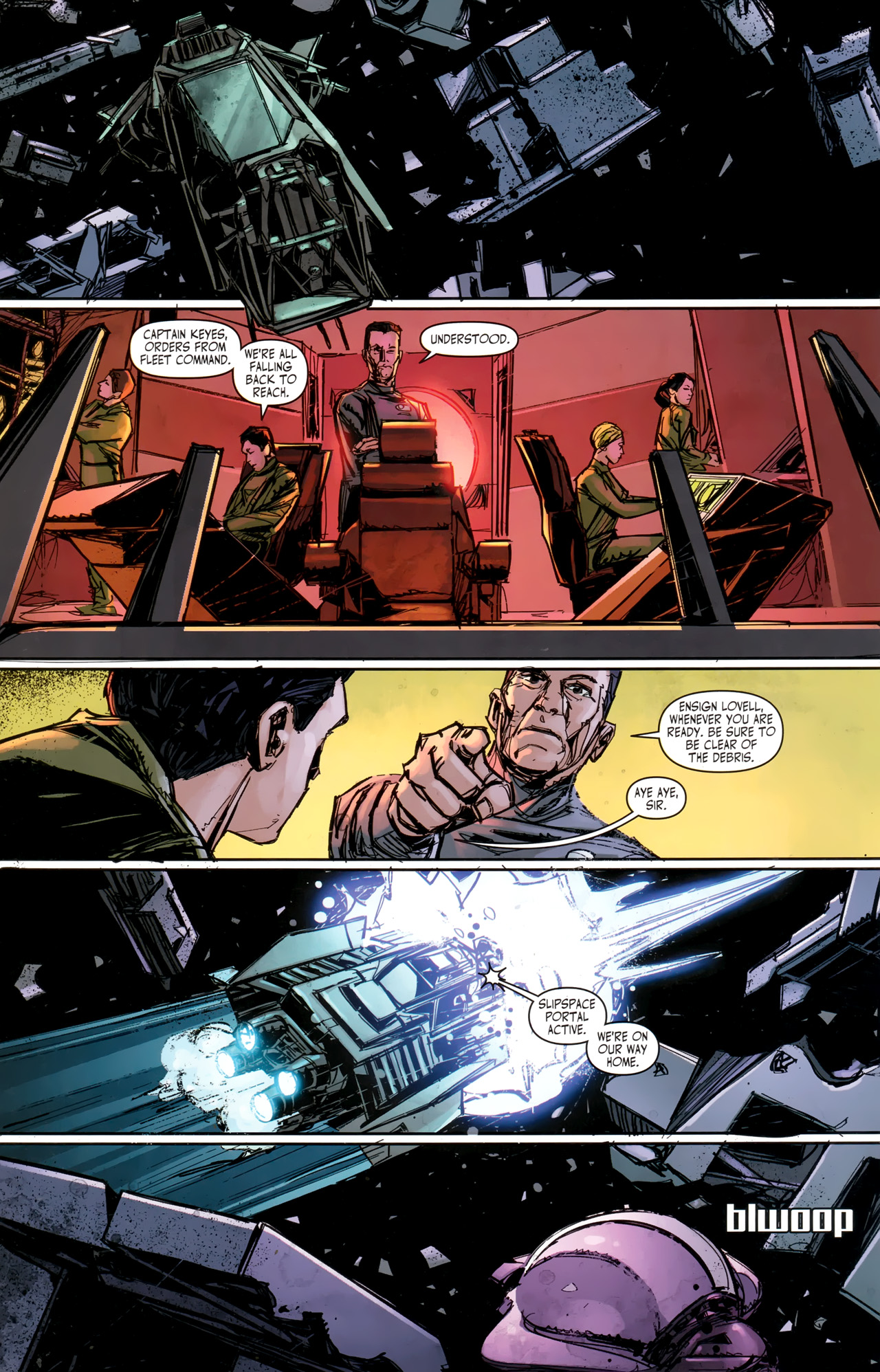 Read online Halo: Fall Of Reach - Covenant comic -  Issue #4 - 22