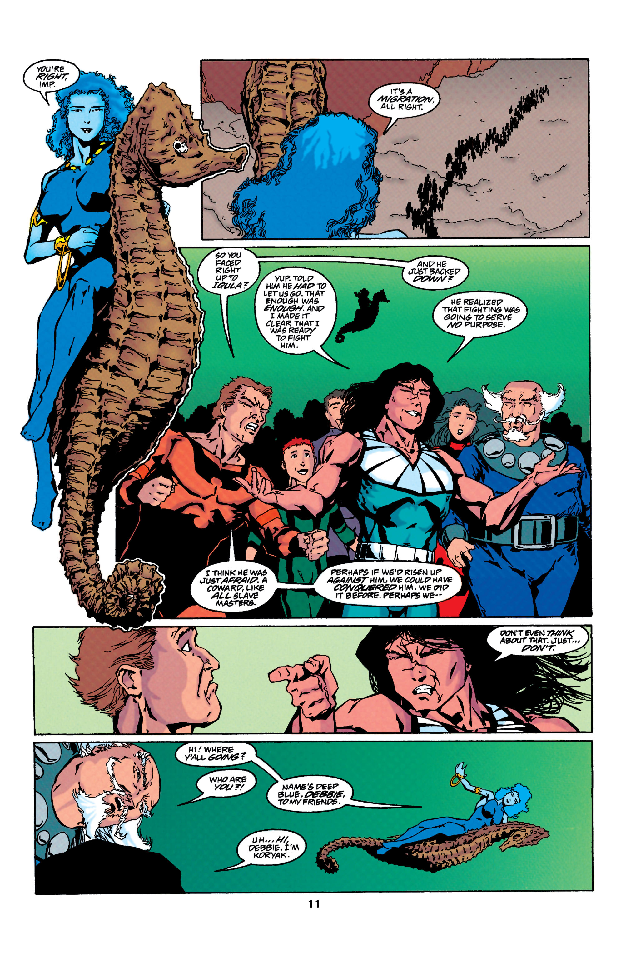 Aquaman (1994) Issue #36 #42 - English 12