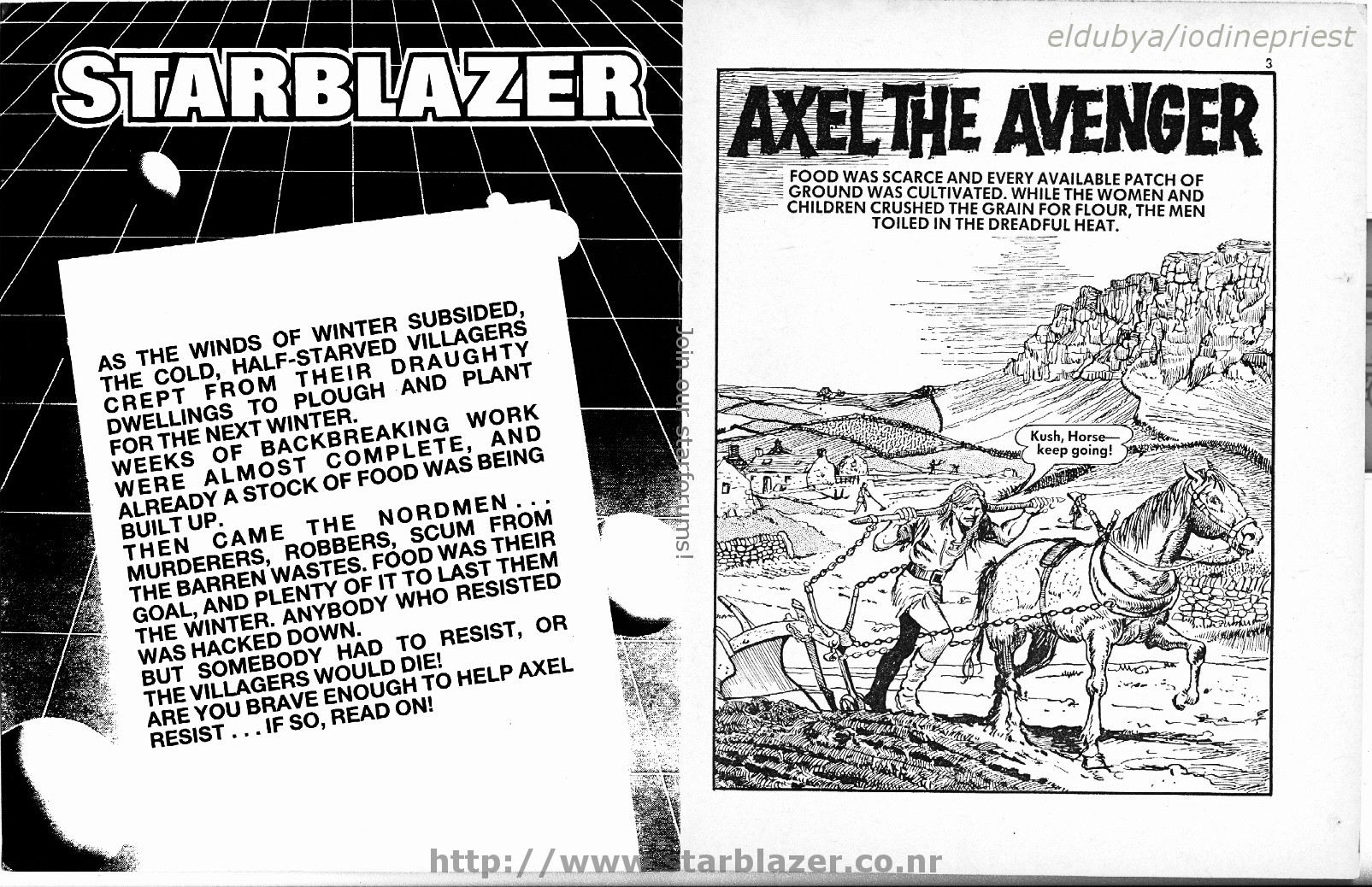 Read online Starblazer comic -  Issue #158 - 3