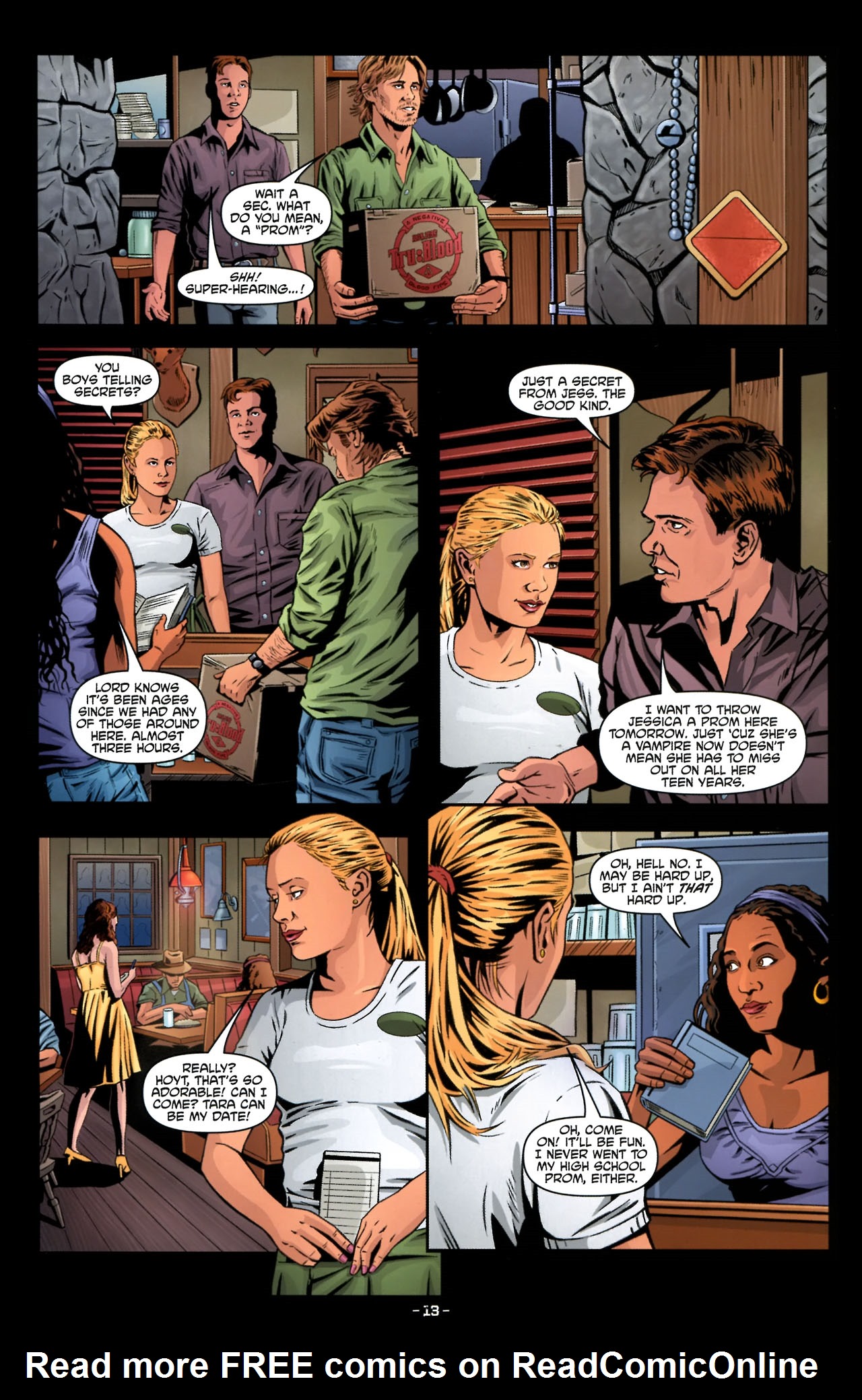 Read online True Blood: Tainted Love comic -  Issue #1 - 16