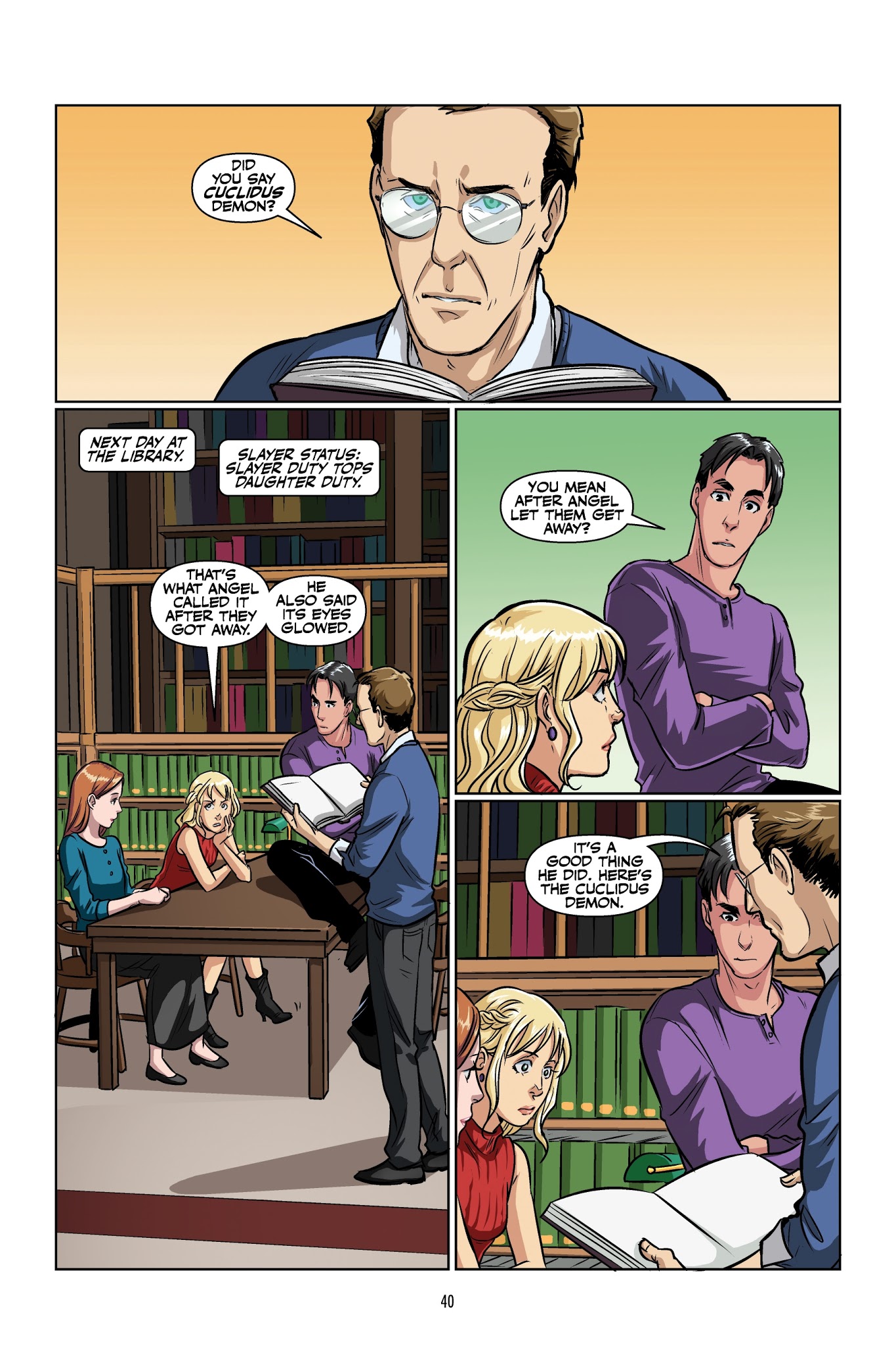 Read online Buffy: The High School Years–Parental Parasite comic -  Issue # TPB - 42