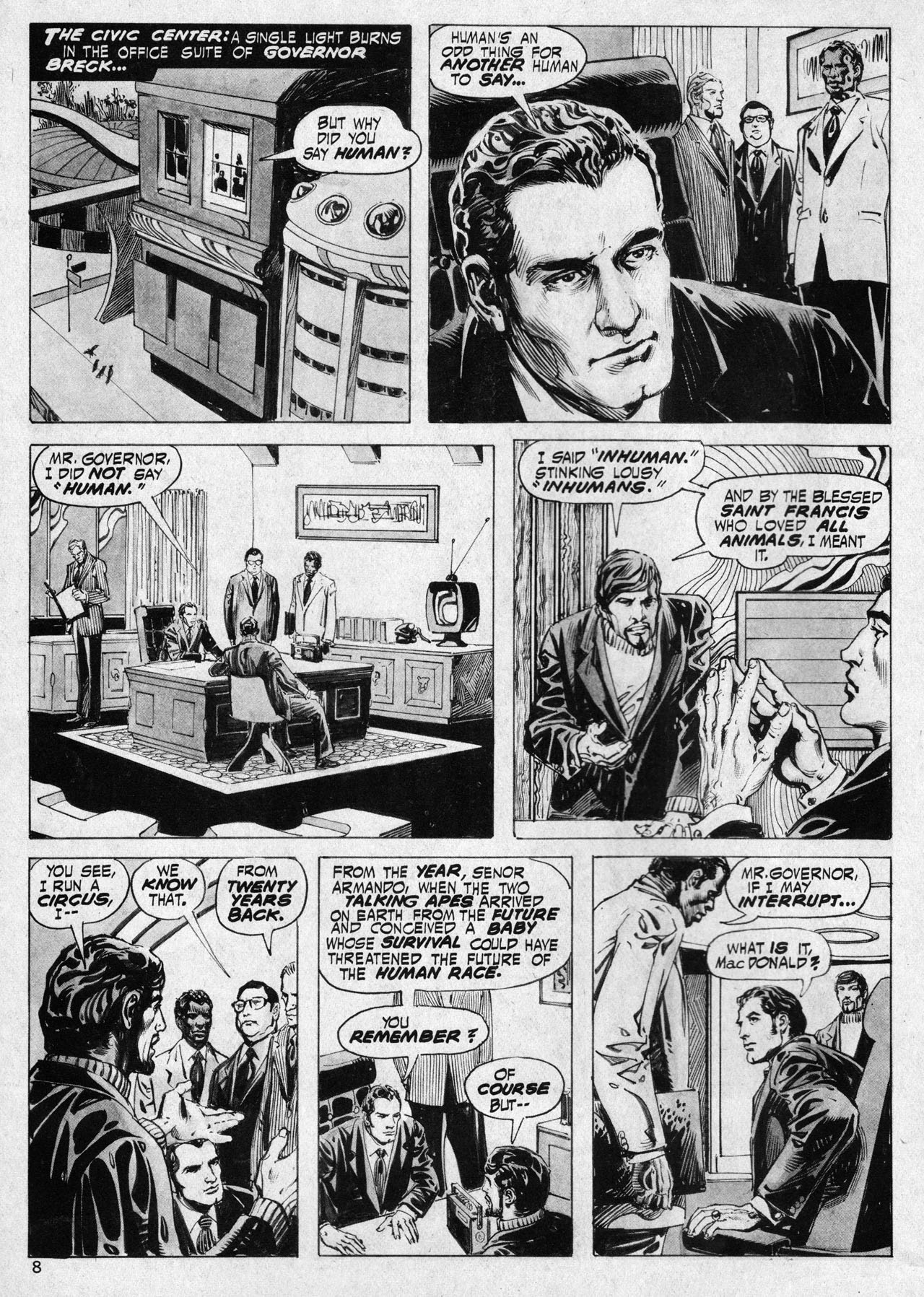 Read online Planet of the Apes comic -  Issue #18 - 8