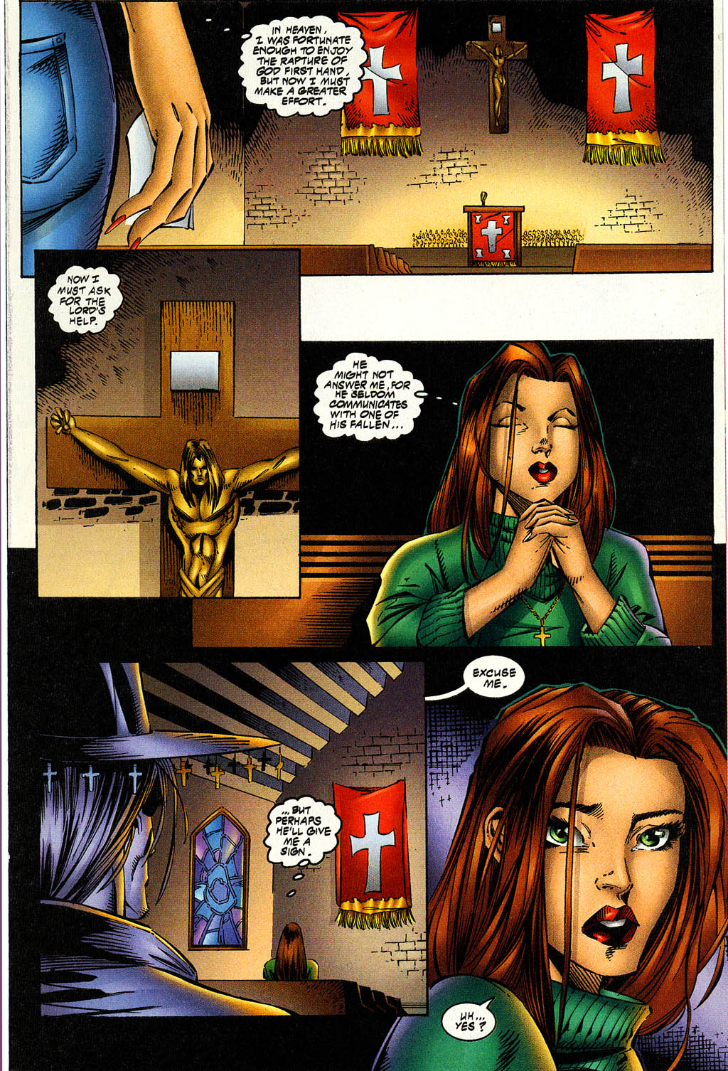 Read online Avengelyne (1996) comic -  Issue #9 - 12