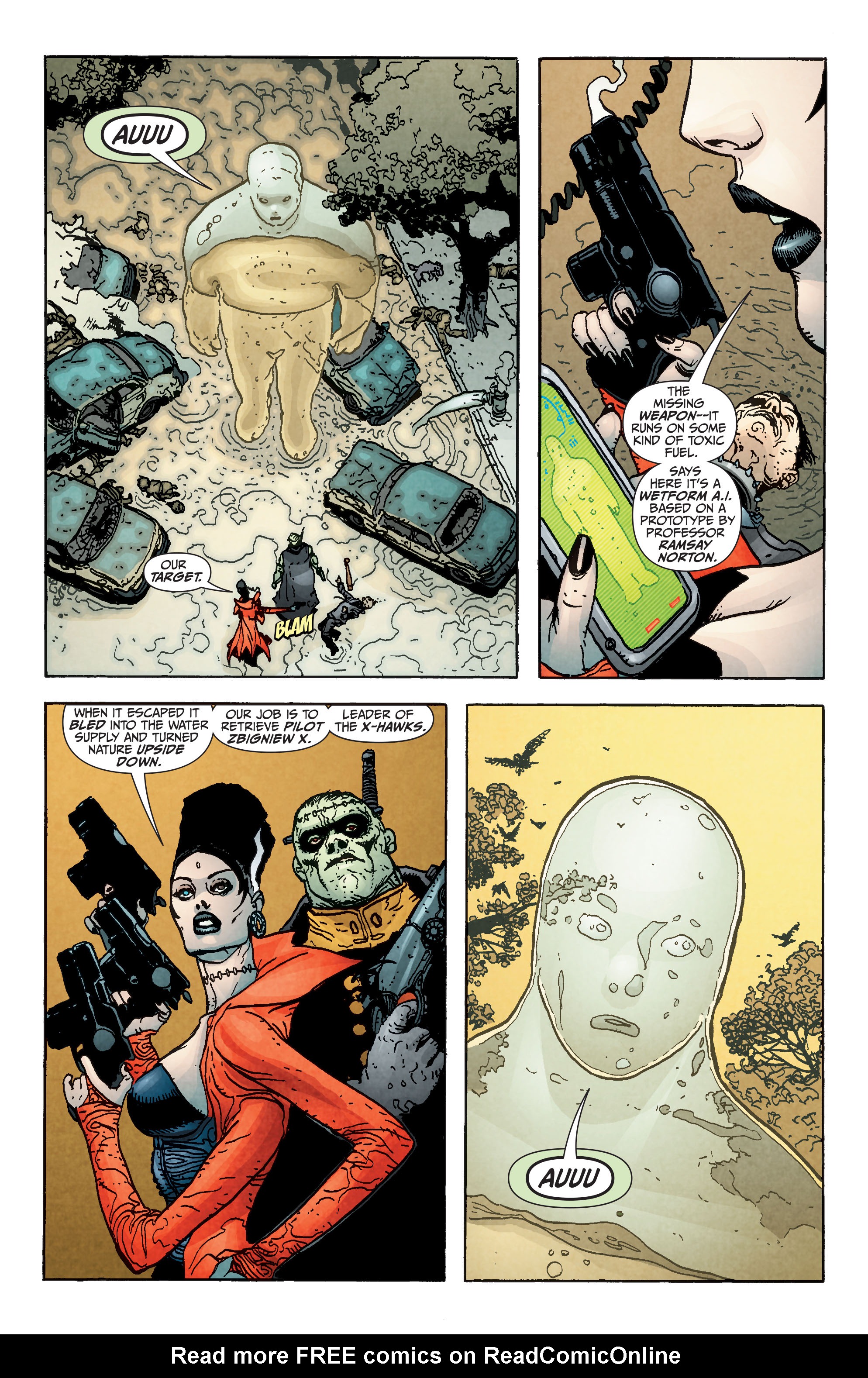 Read online Seven Soldiers: Frankenstein comic -  Issue #3 - 16