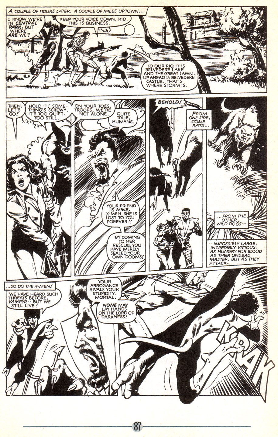 Read online Marvel Chillers: Blood Storm comic -  Issue # Full - 89