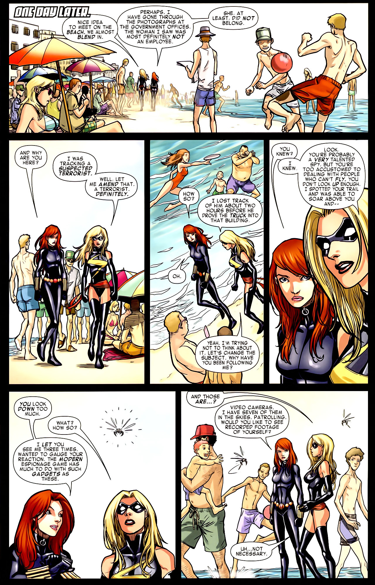Read online Black Widow & The Marvel Girls comic -  Issue #3 - 12