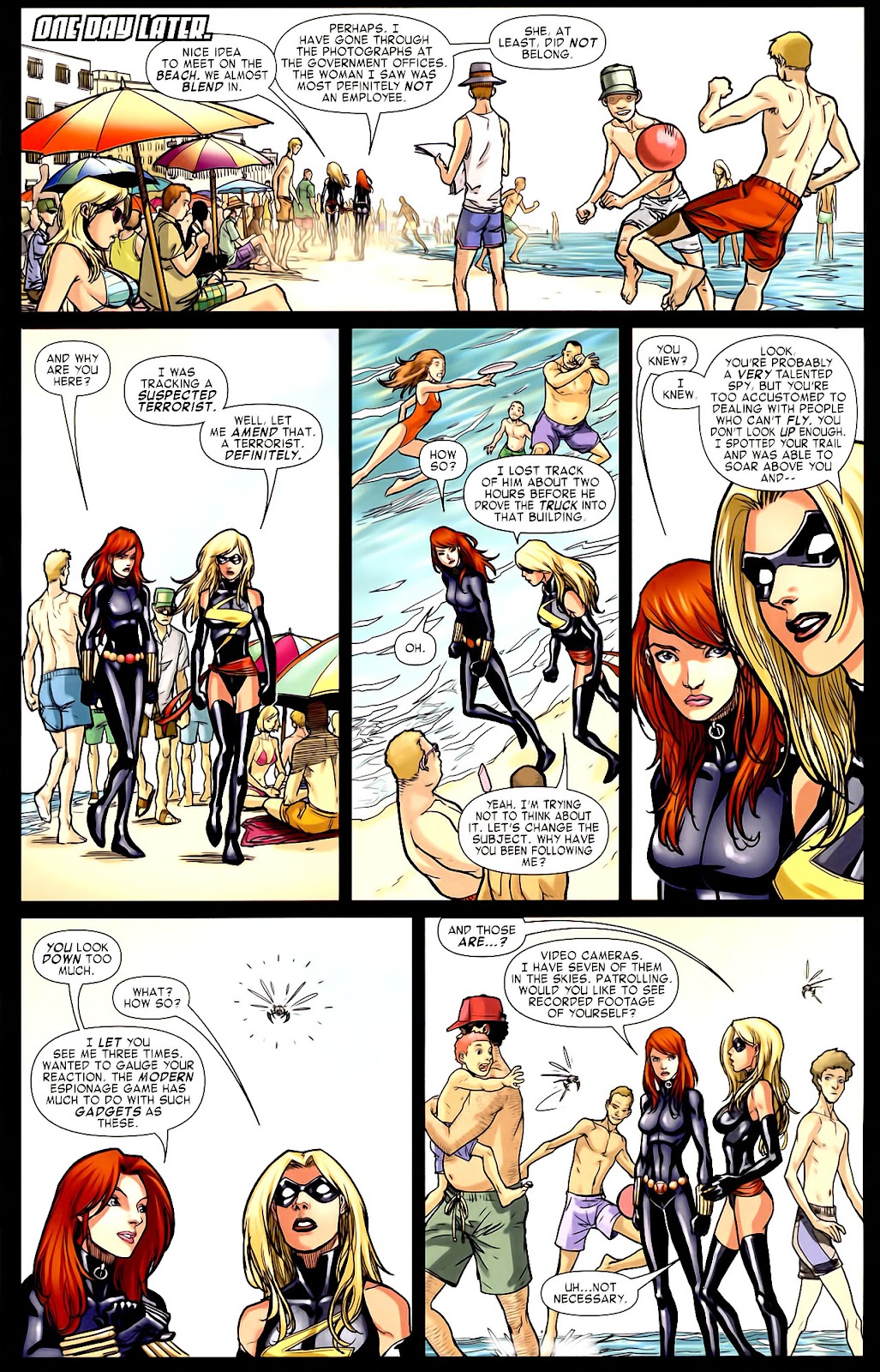 Black Widow & The Marvel Girls issue 3 - Page 12