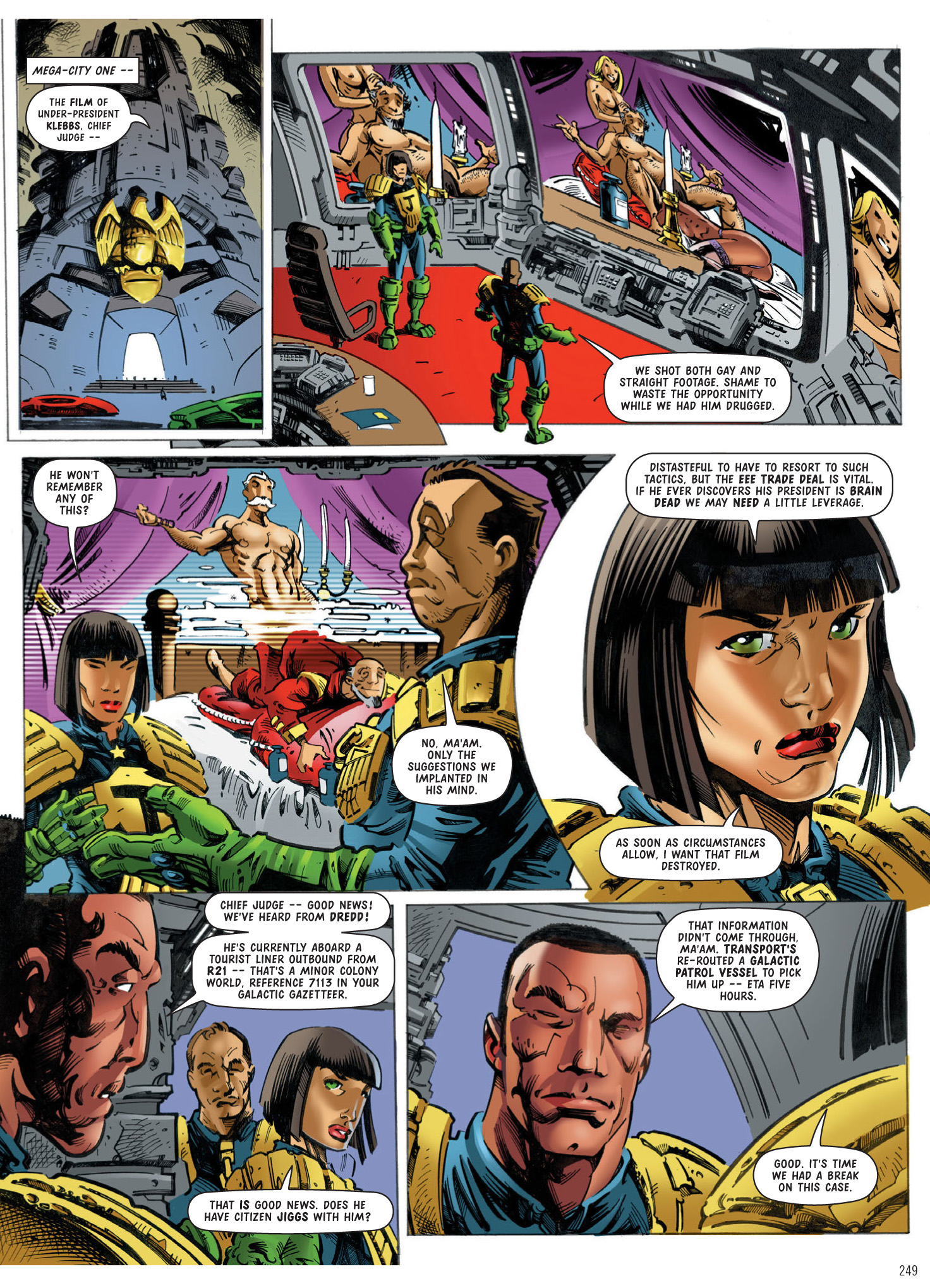 Read online Judge Dredd: The Complete Case Files comic -  Issue # TPB 31 - 250