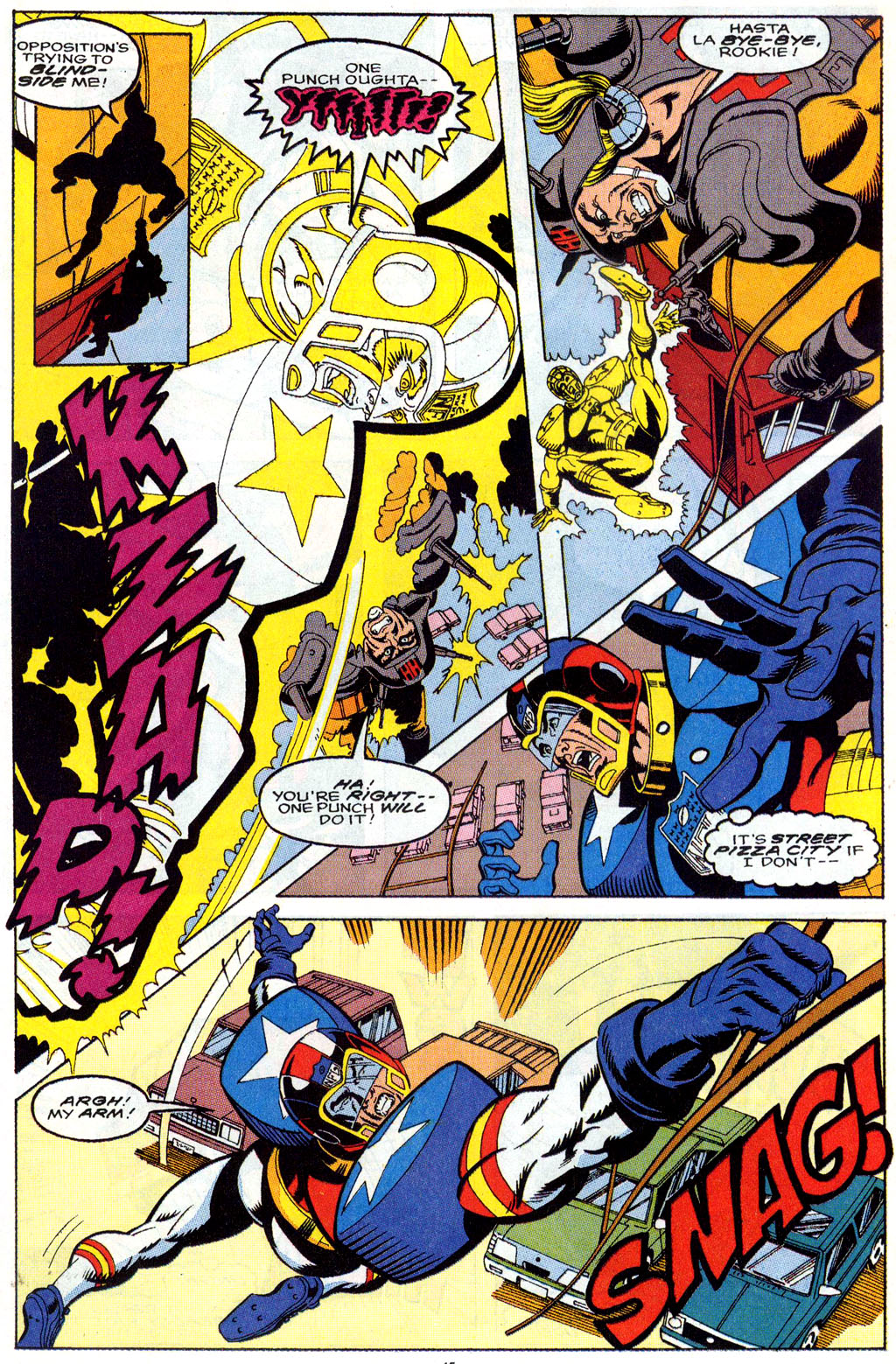 Read online NFL SuperPro comic -  Issue #5 - 12