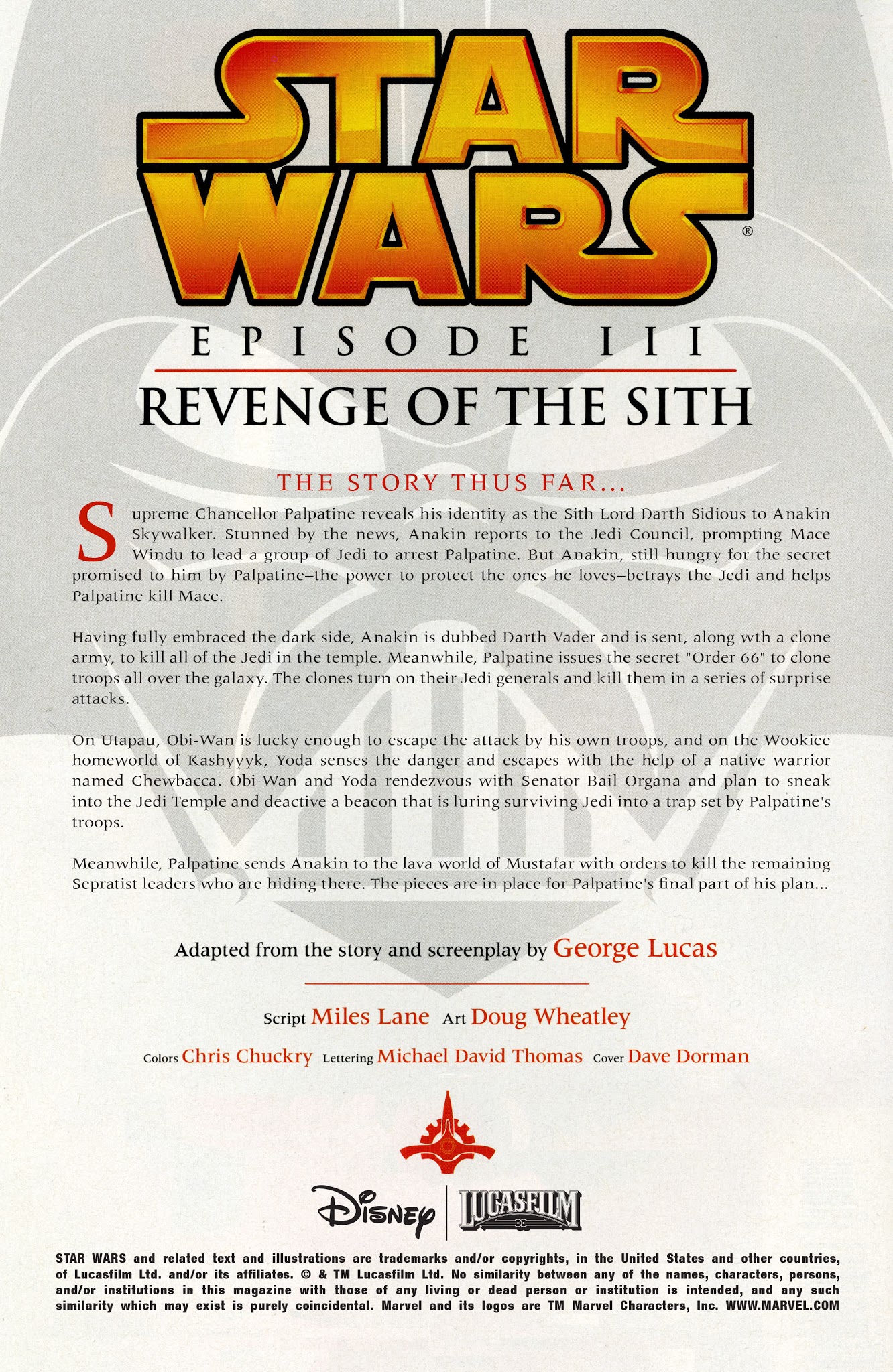 Read online Star Wars: Episode III: Revenge of the Sith (2016) comic -  Issue # TPB - 79