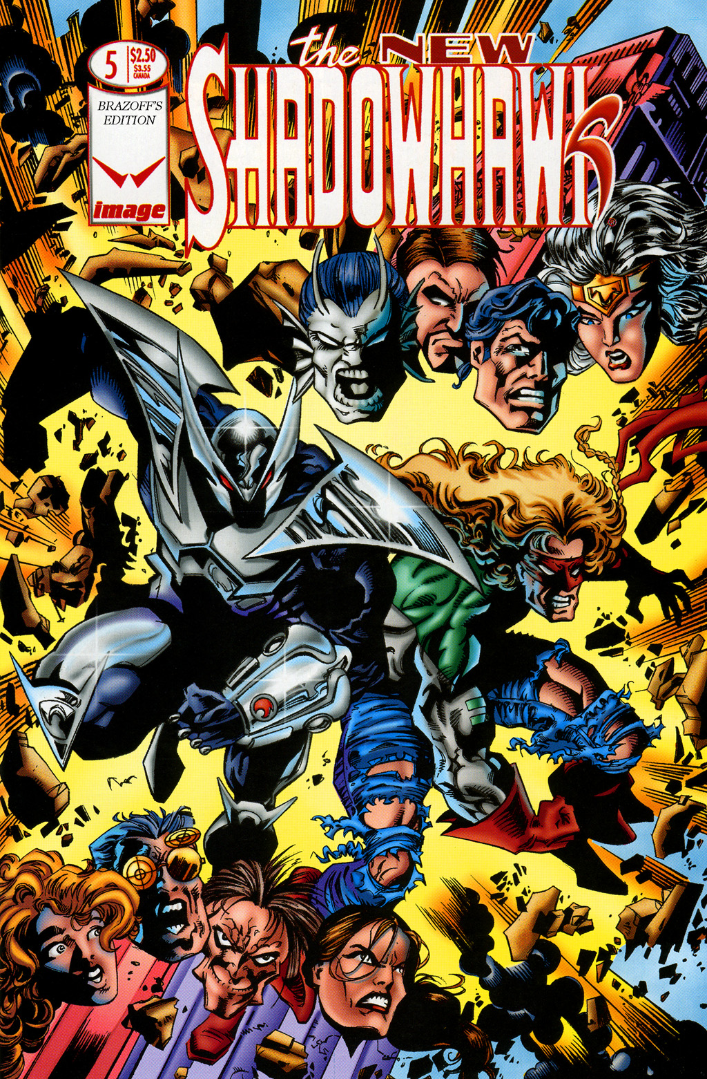 Read online The New Shadowhawk comic -  Issue #5 - 1