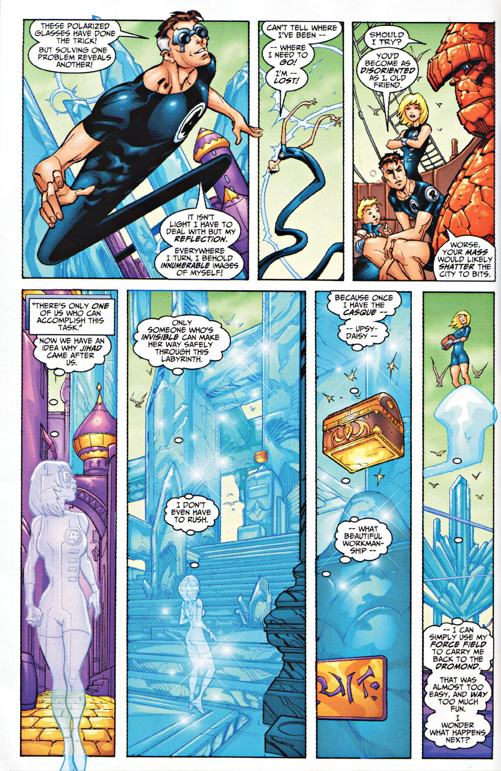 Read online Fantastic Four: The Fantastic 4th Voyage of Sinbad comic -  Issue # Full - 19