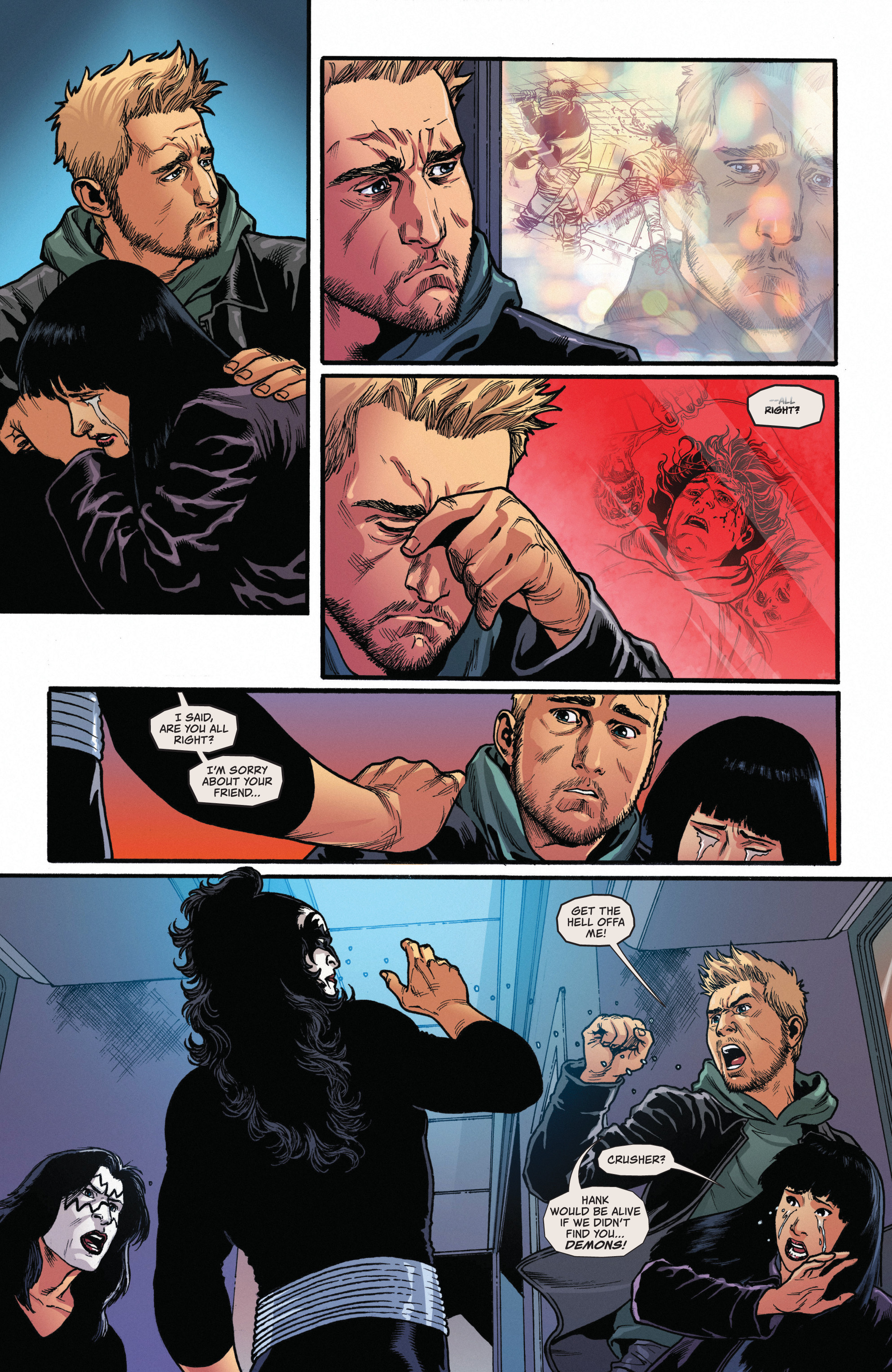 Read online Kiss: Zombies comic -  Issue #4 - 7