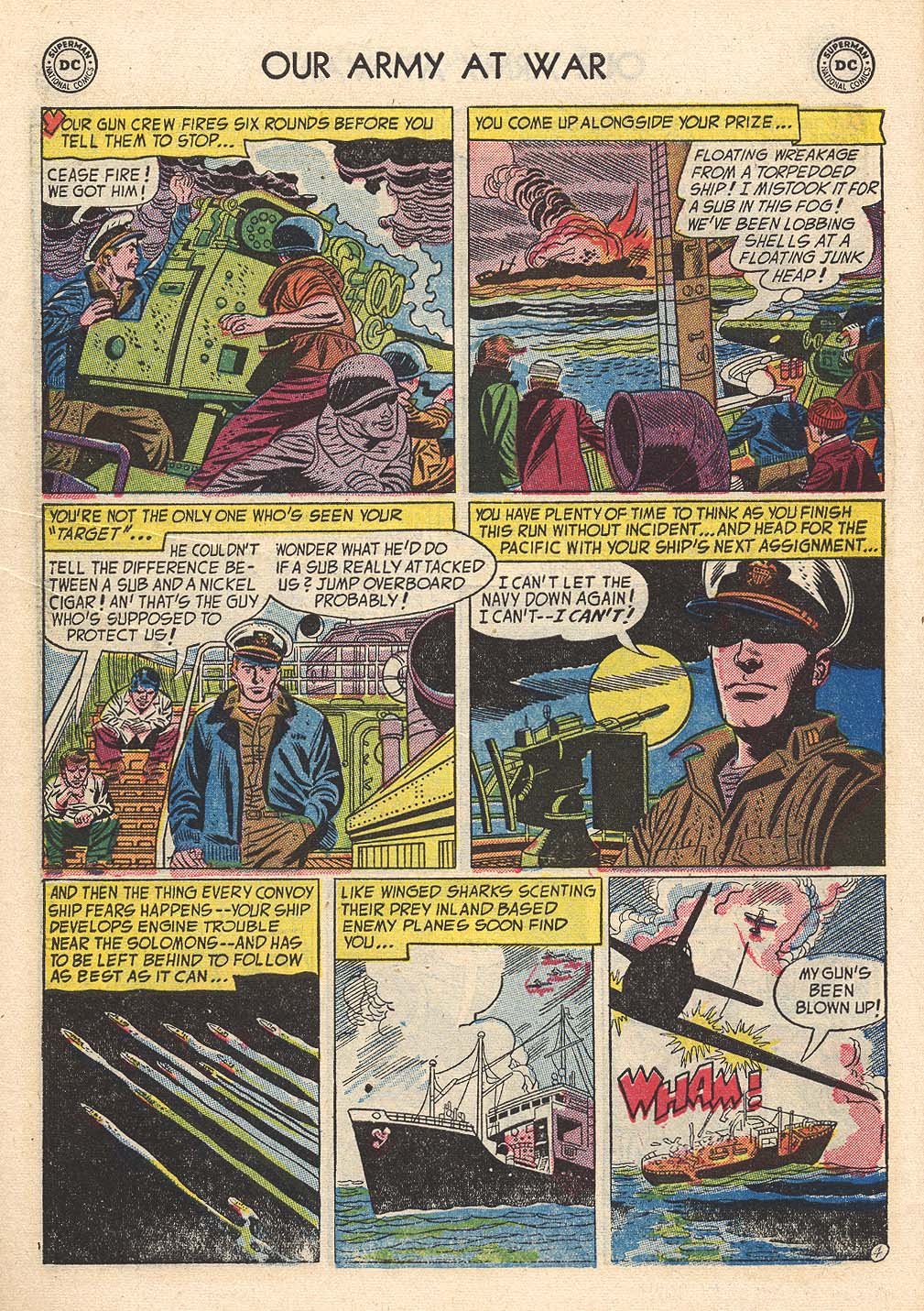 Read online Our Army at War (1952) comic -  Issue #20 - 6