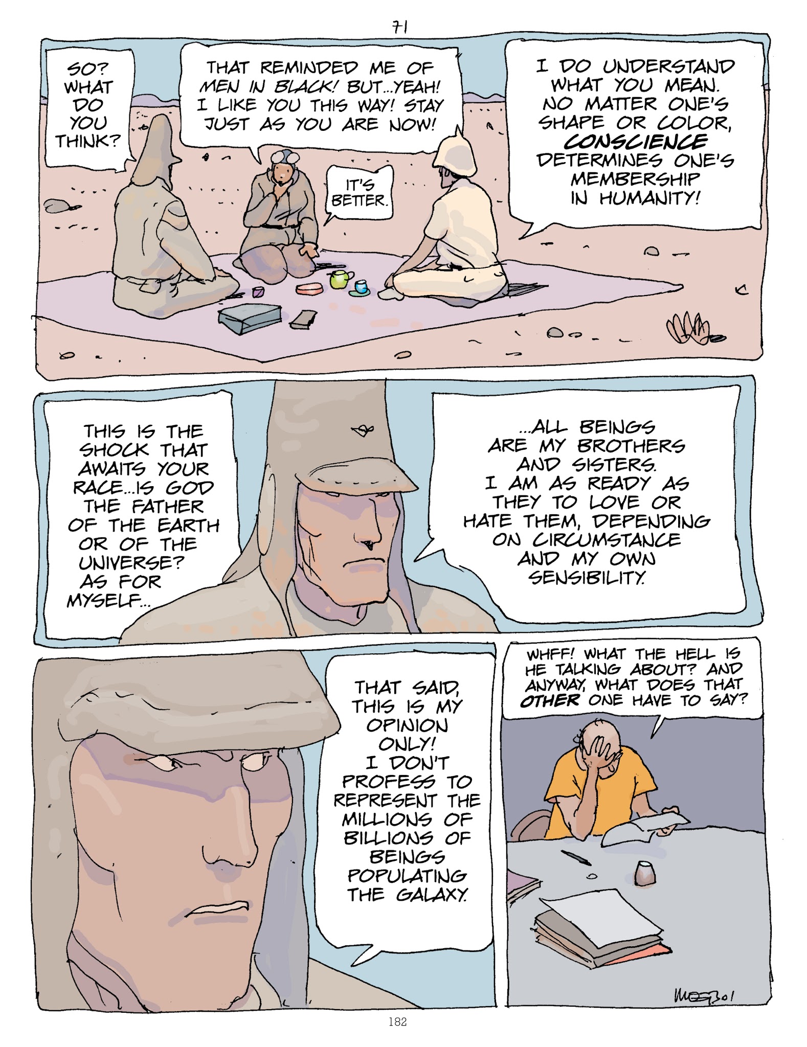 Read online Moebius Library comic -  Issue # TPB 2 - 181