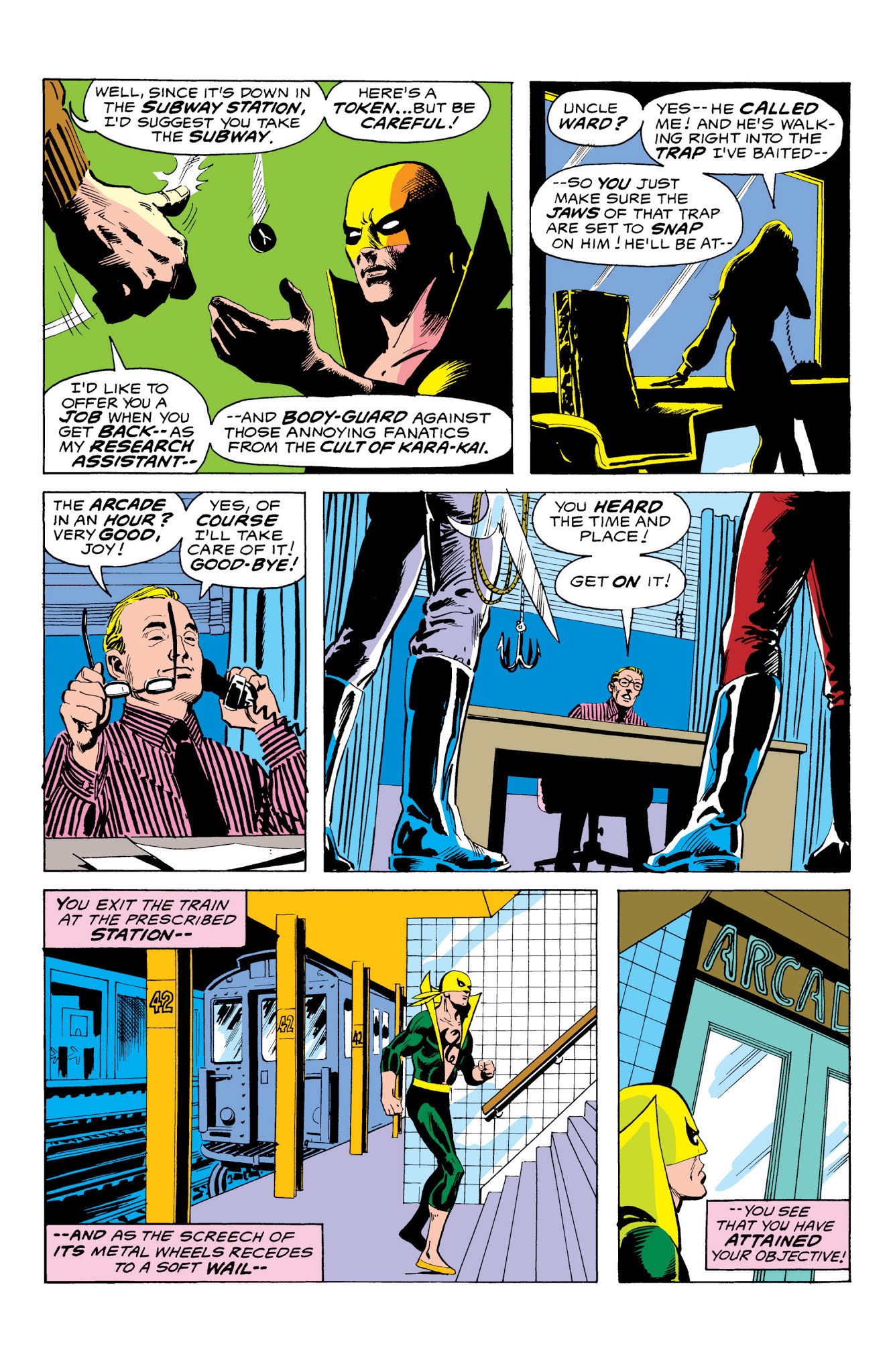 Read online Marvel Masterworks: Iron Fist comic -  Issue # TPB 1 (Part 1) - 91