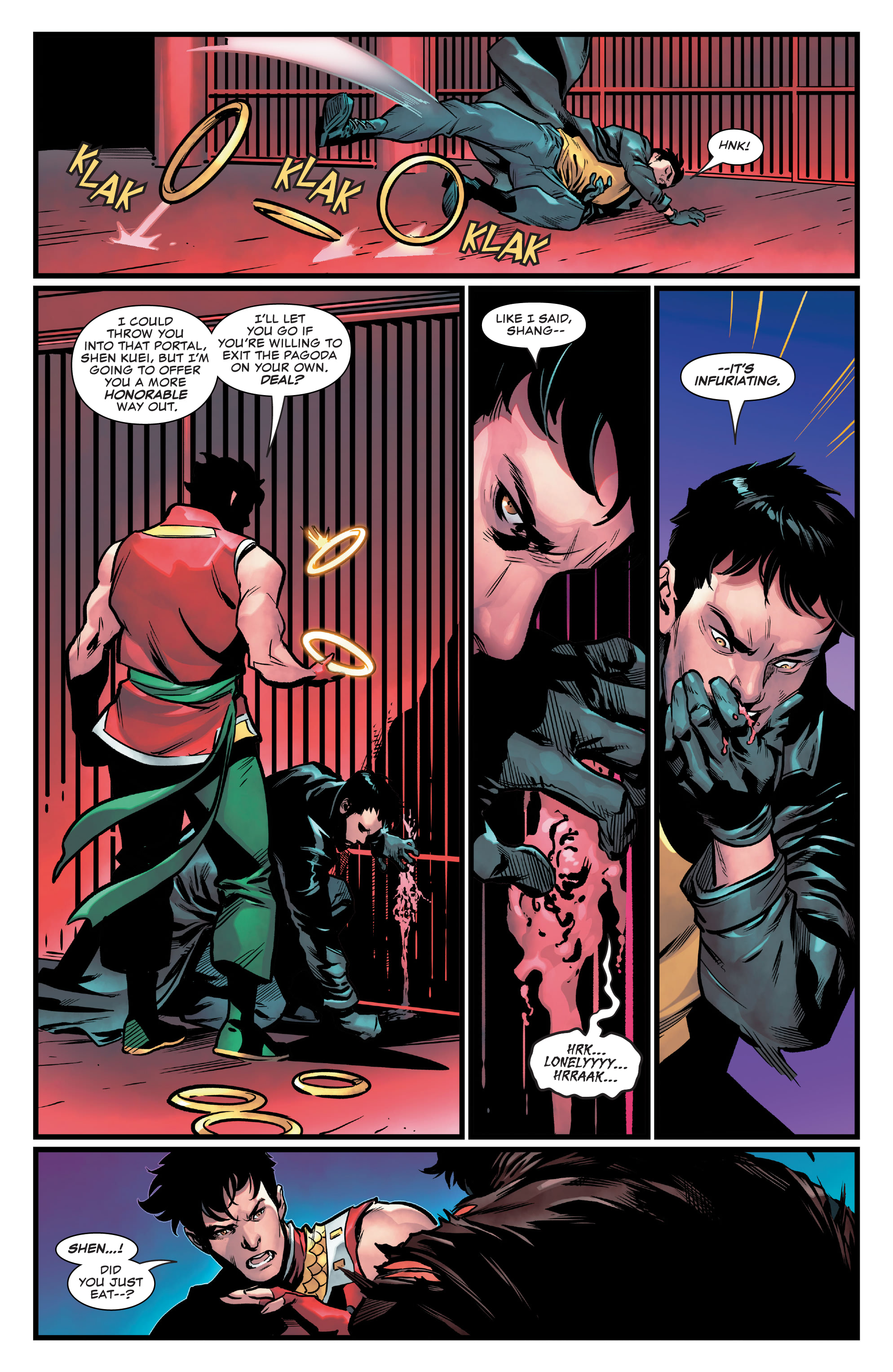 Read online Shang-Chi and the Ten Rings comic -  Issue #6 - 11