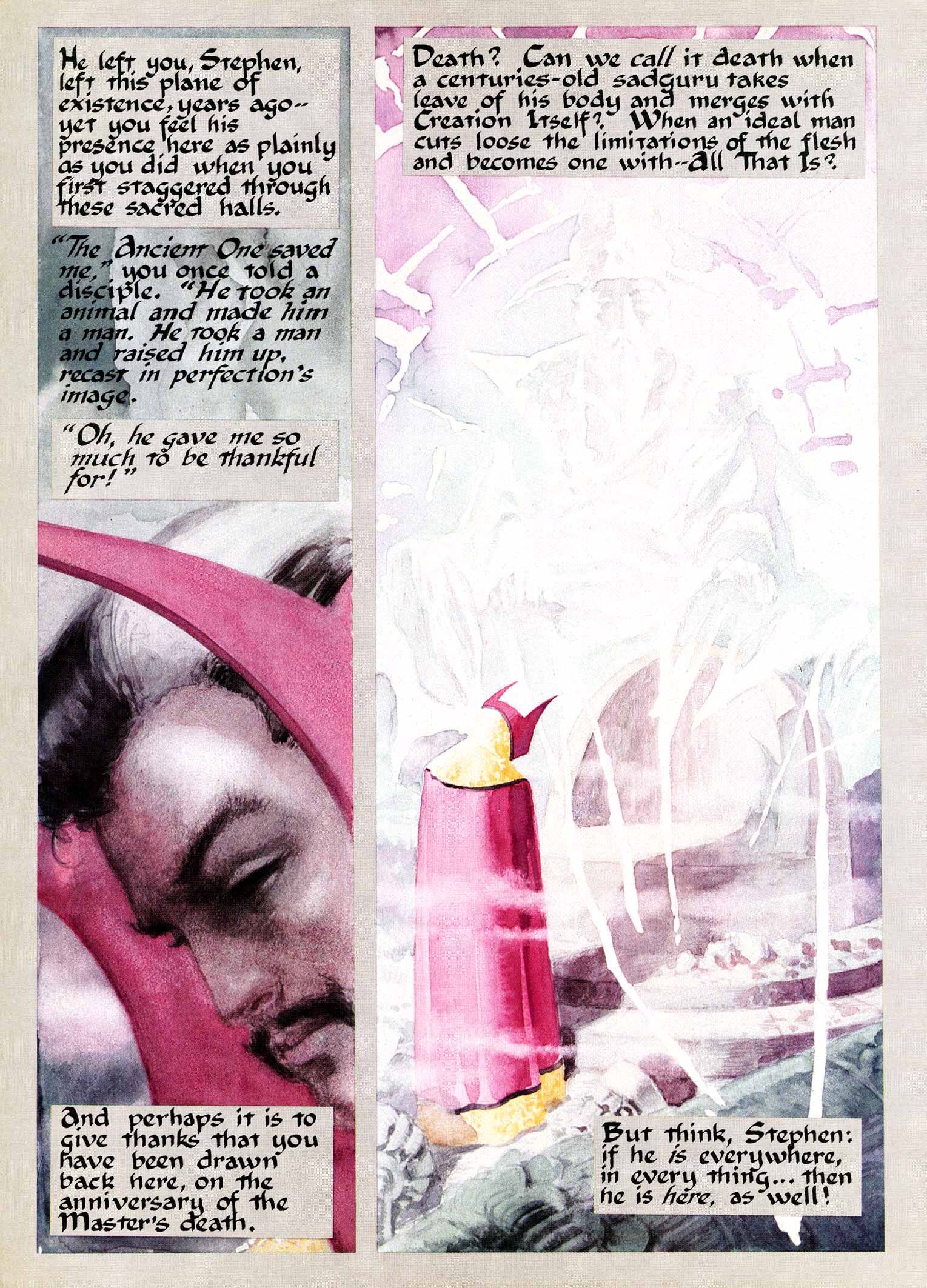 Read online Marvel Graphic Novel comic -  Issue #23 - Dr. Strange Into Shamballa - 7
