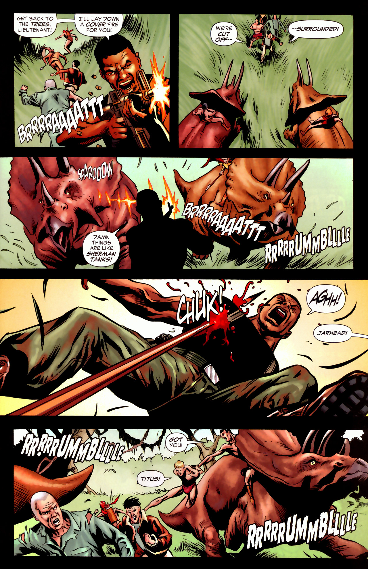 Read online The War That Time Forgot comic -  Issue #3 - 20