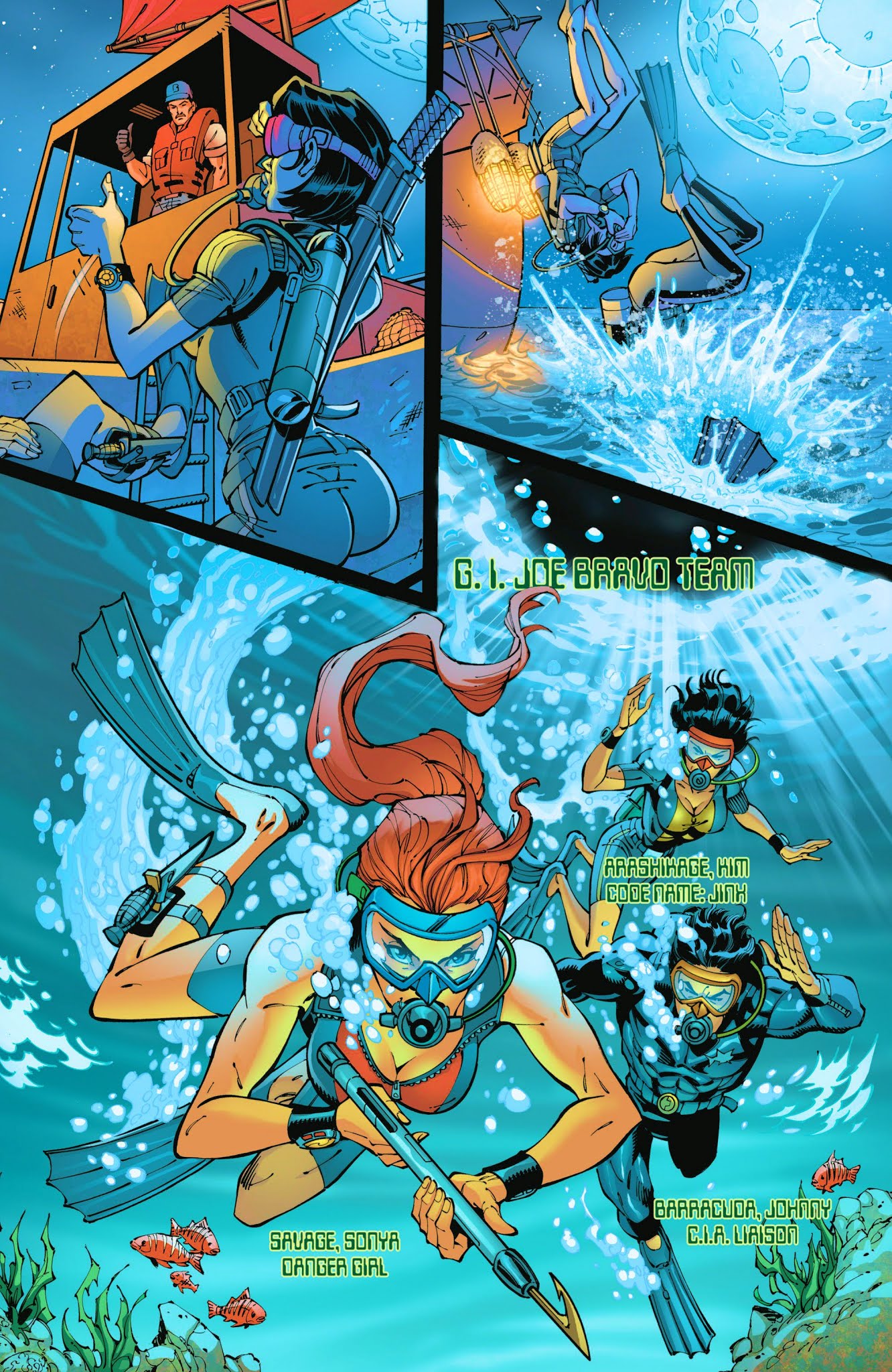 Read online Danger Girl/G.I. Joe comic -  Issue #3 - 20