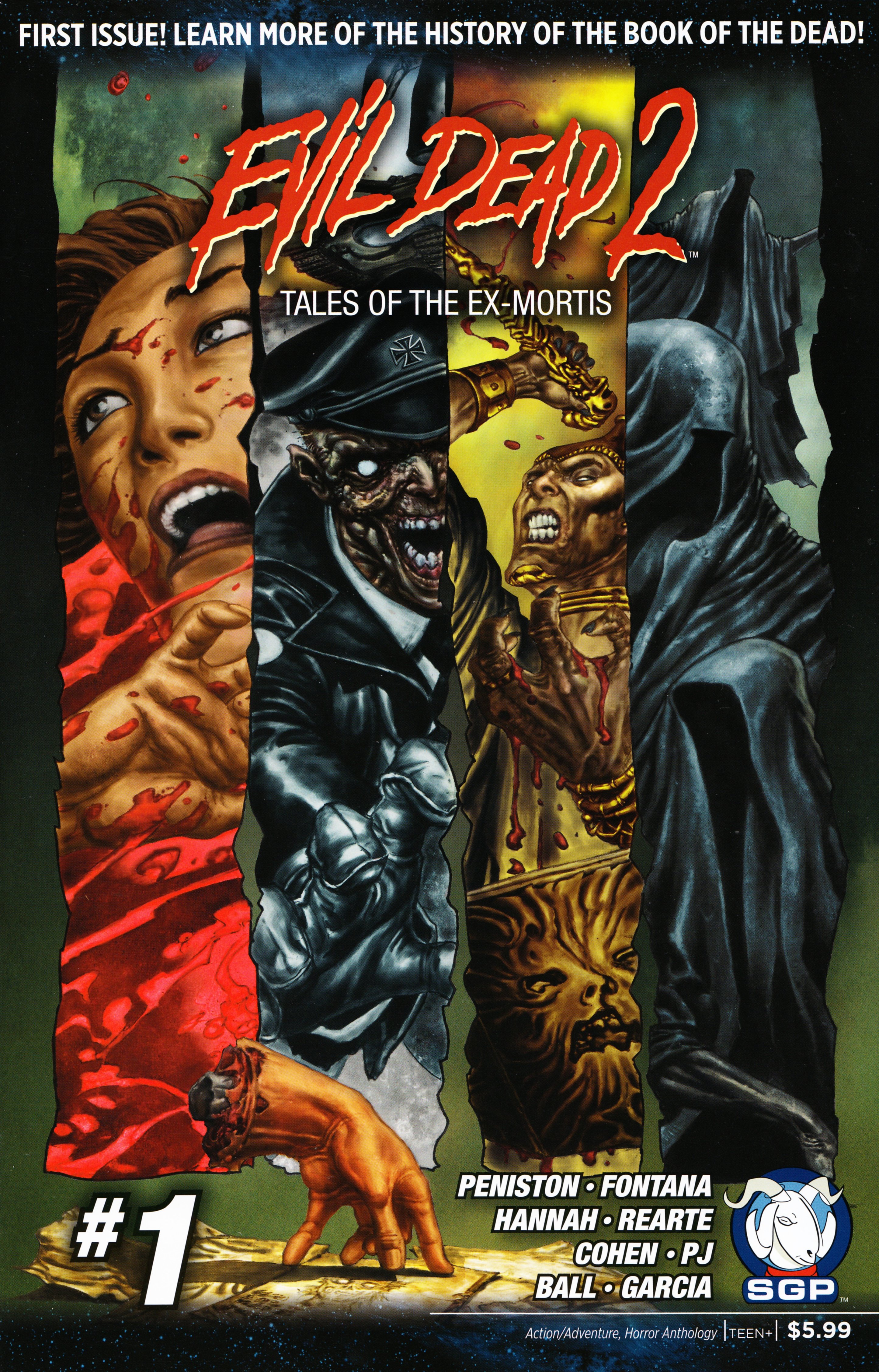 Read online Evil Dead 2: Tales of the Ex-Mortis comic -  Issue #1 - 1