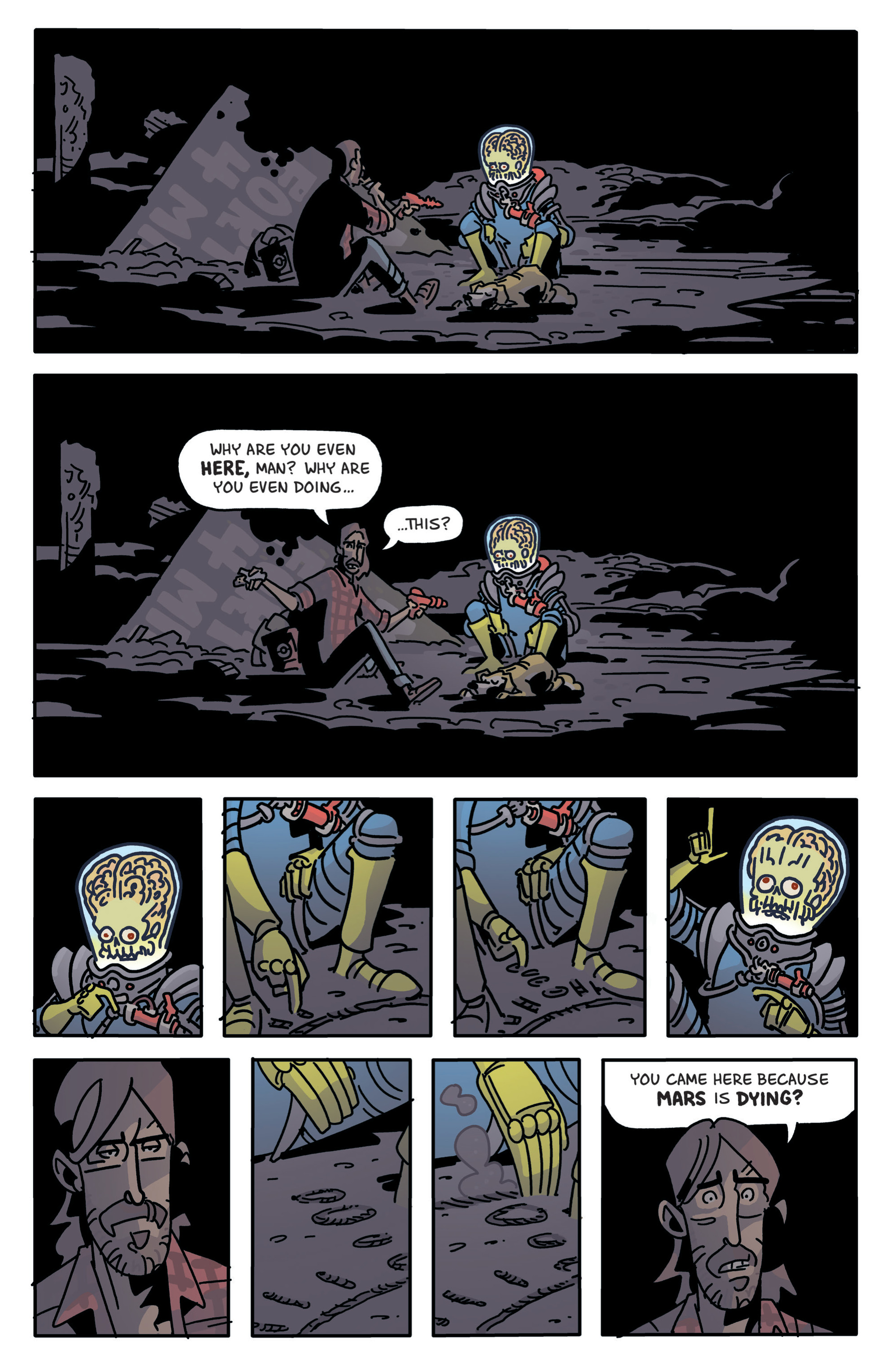 Read online Mars Attacks (2018) comic -  Issue #5 - 13